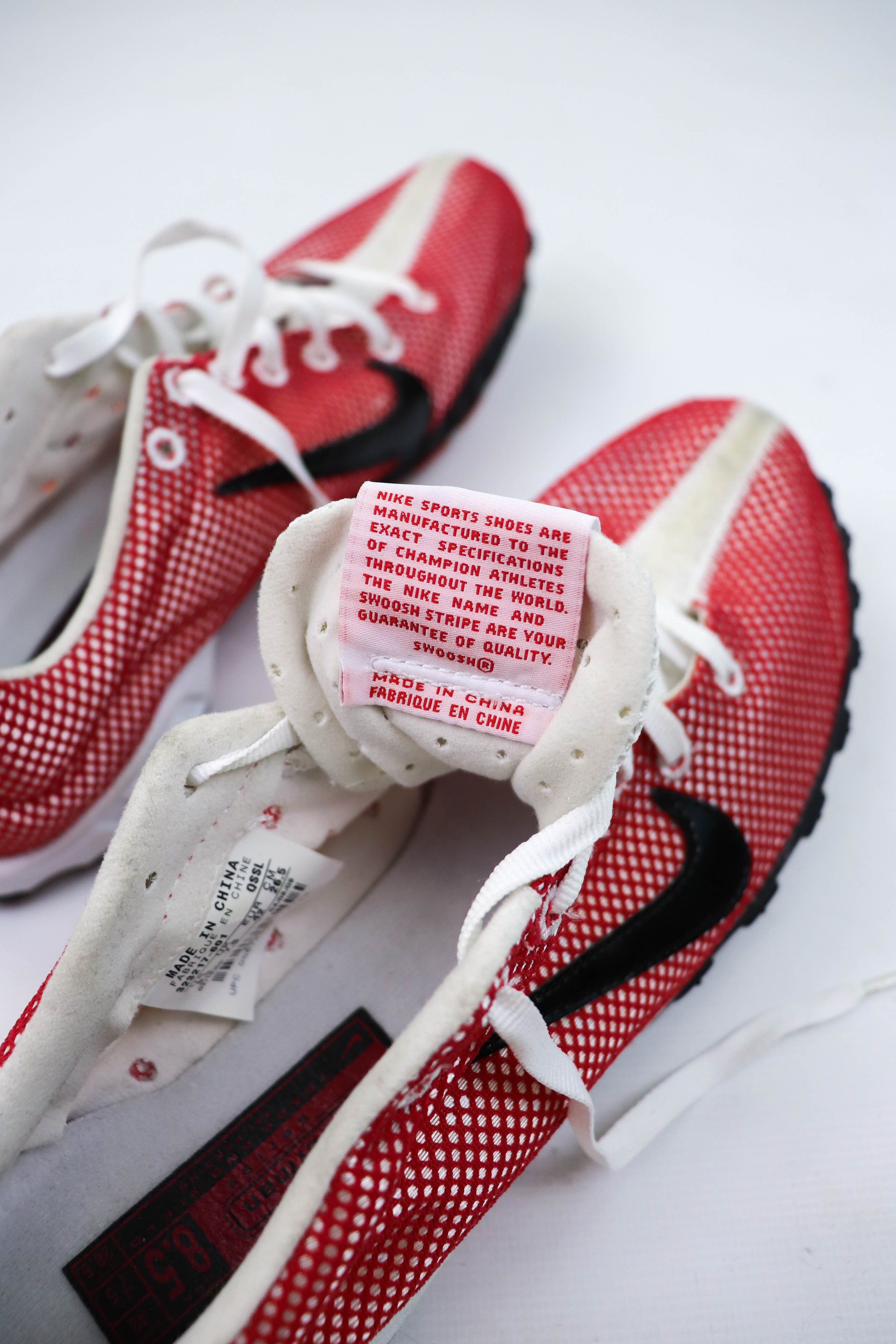 Nike 00s Vintage Nike Zoom Waffle XC Cross Running Spikes Shoes Size US 8.5 / EU 41-42 - 13 Thumbnail