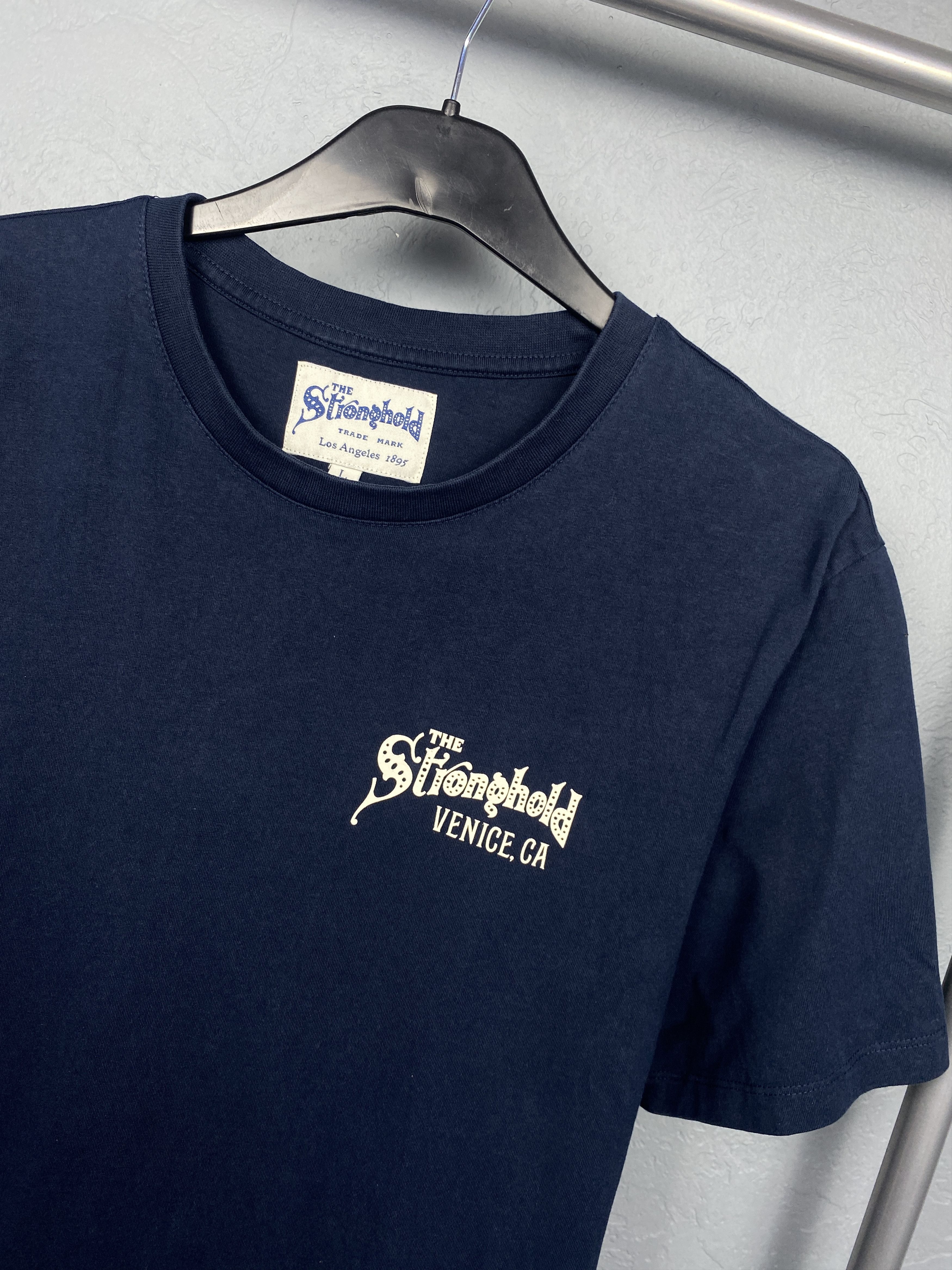 The Stronghold The Stronghold Vintage Mens T-Shirt Y2K Tee Size US L / EU 52-54 / 3 - 4 Thumbnail