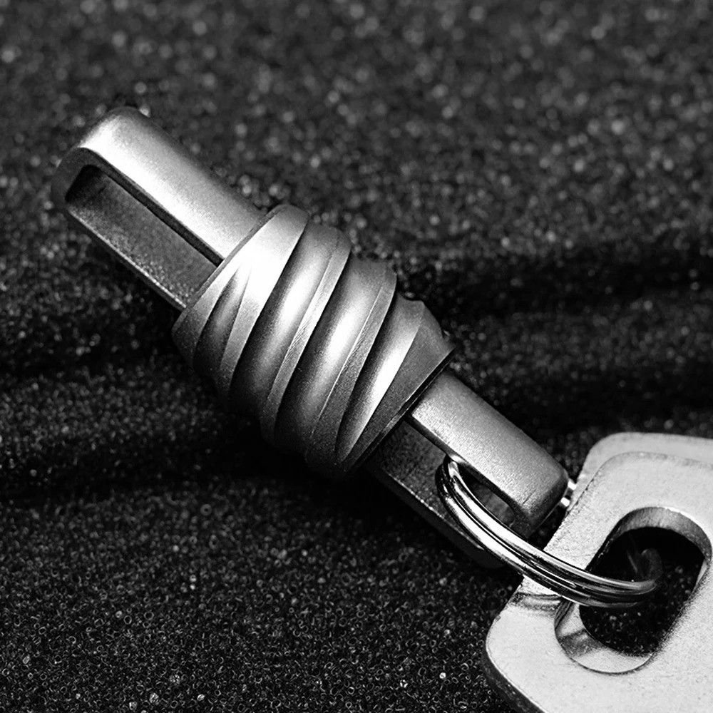 Other Titanium Mini Buckle Key Ring EDC Keychain Outdoor Tool Size ONE SIZE - 4 Thumbnail
