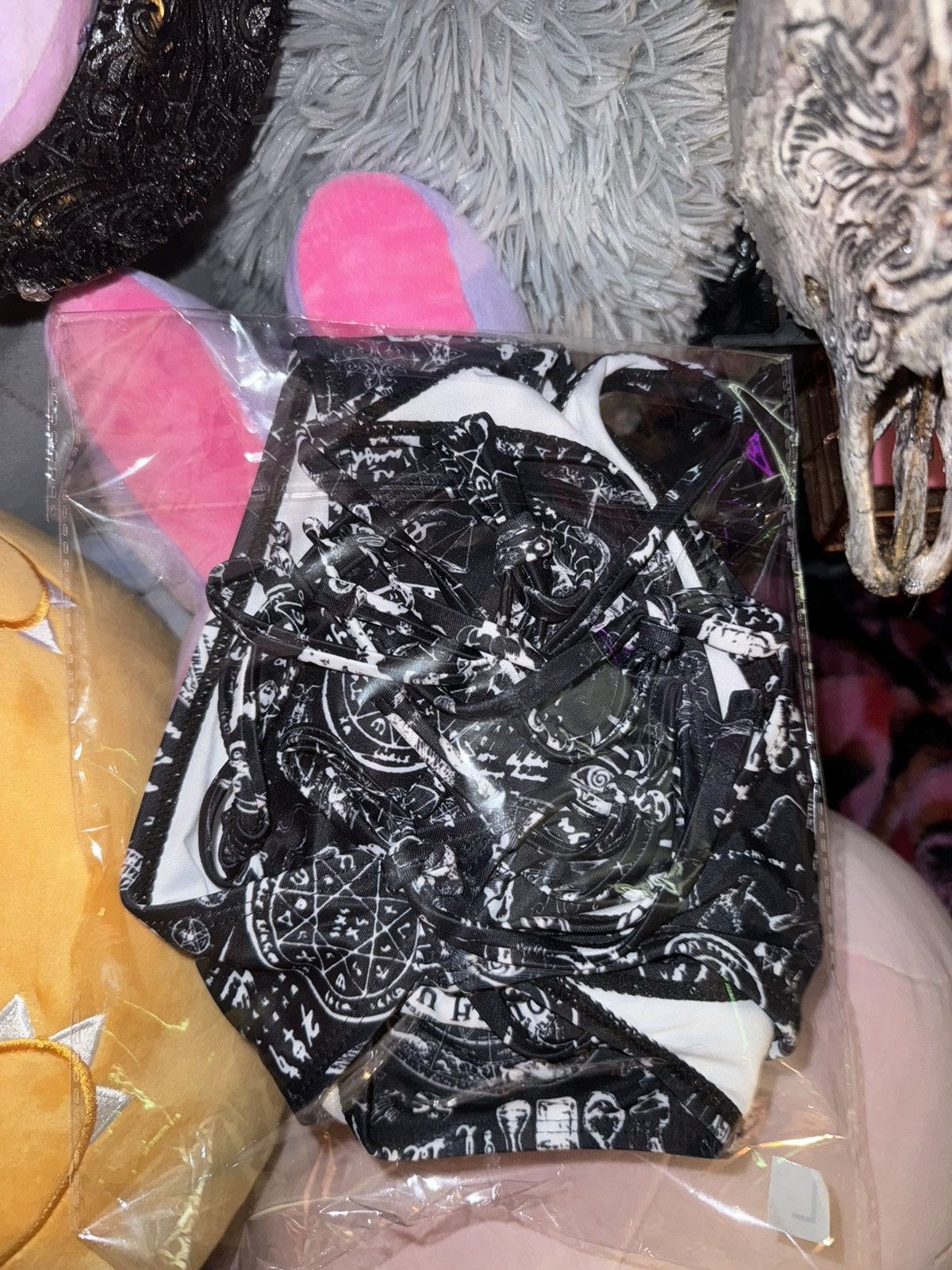 GOTHBOICLIQUE Wicca Phase COPES Eternal Summer Bikini swim suit GBC goth Size L / US 10 / IT 46 - 3 Thumbnail