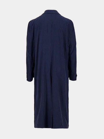 Balenciaga o1bcso1str0326 Fluid DB Coat in Navy Size US S / EU 44-46 / 1 - 2 Thumbnail