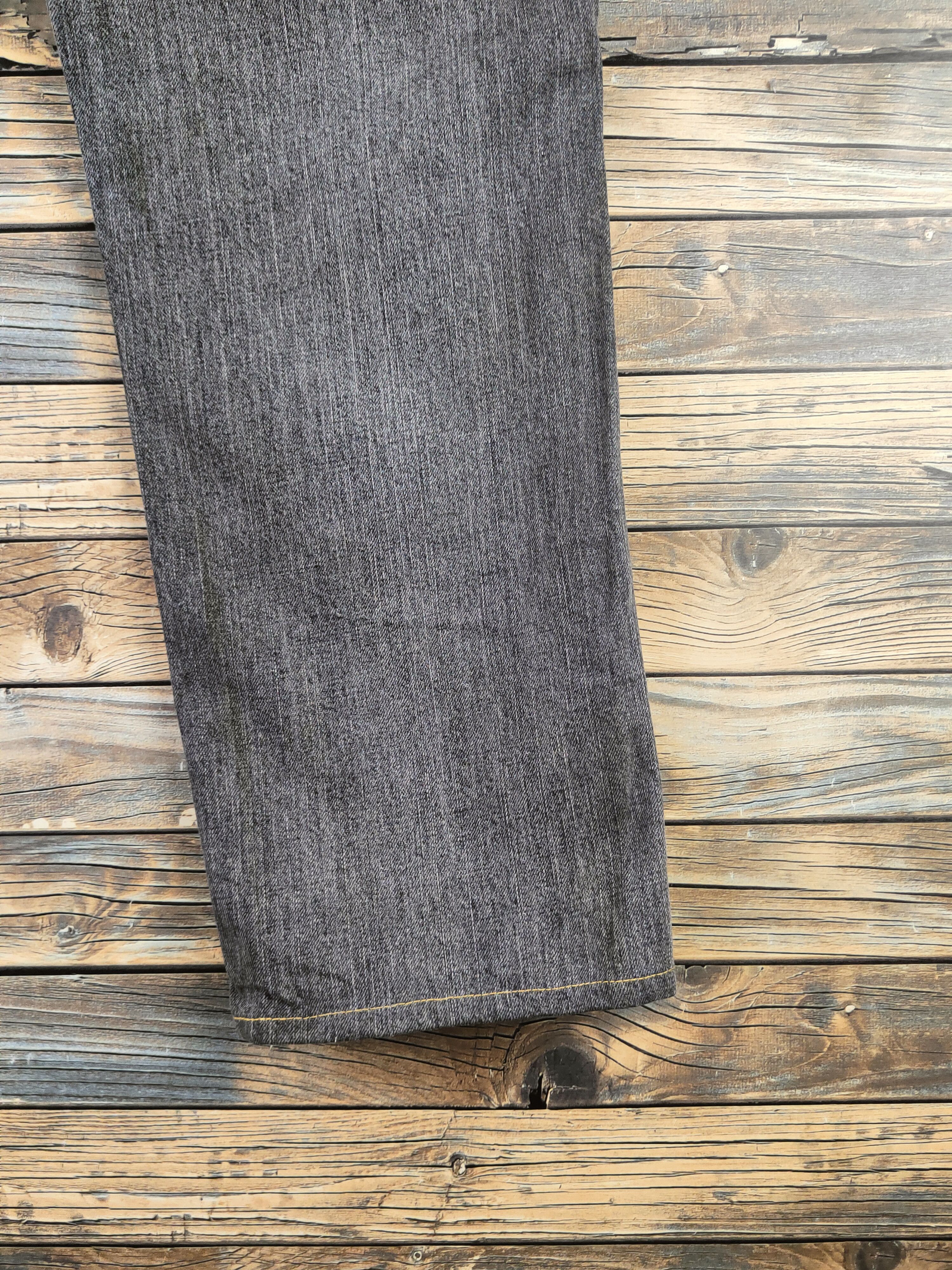 Levi's Levi's Black Distressed Ripped Jeans #S2816 Size US 36 / EU 52 - 12 Thumbnail