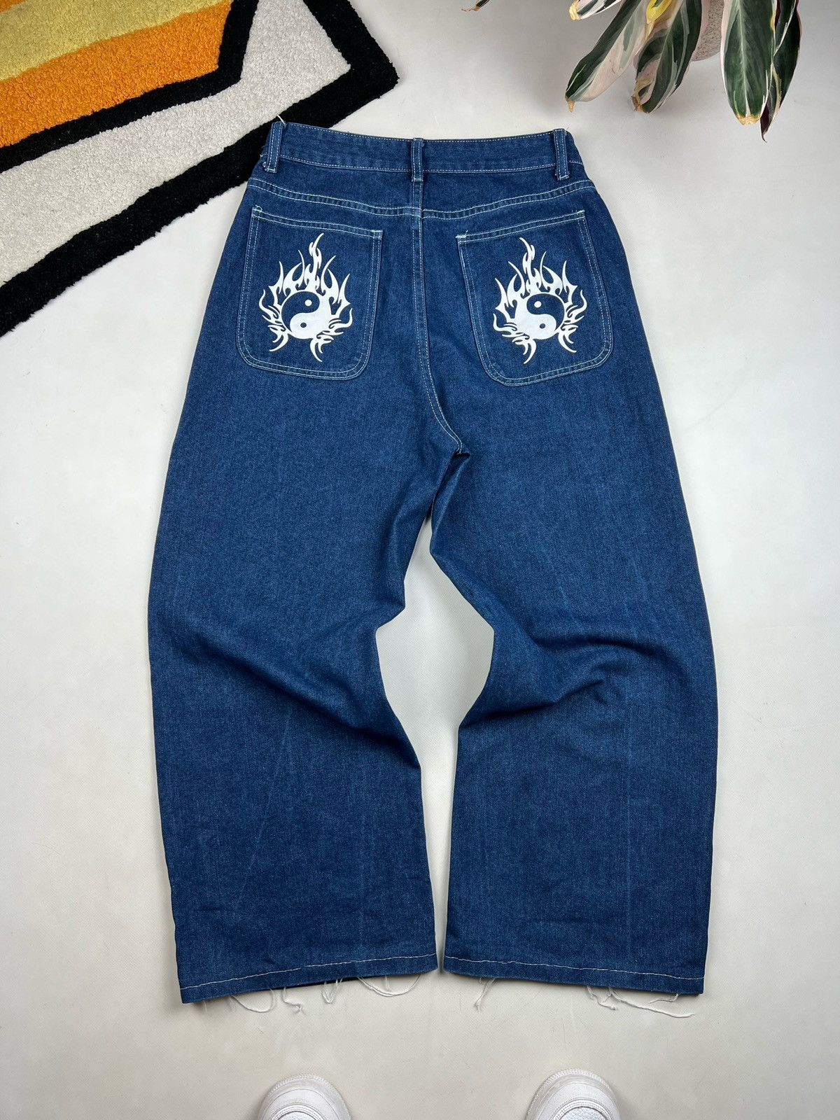 Eminem Crazy Vintage Baggy Eminem Rap Jeans JNCO Style Polar Skate Size US 30 / EU 46 - 2 Thumbnail