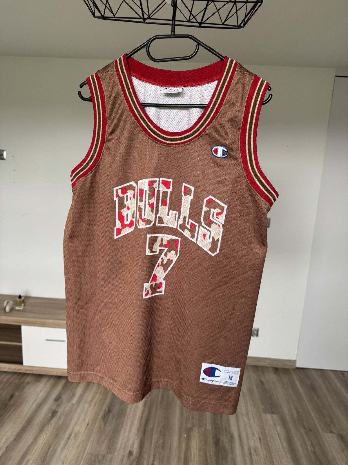Champion × NBA × Vintage Vintage Chicago Bulls #7 Ben Gordon Champion Jersey RARE Size US M / EU 48-50 / 2 - 9 Thumbnail