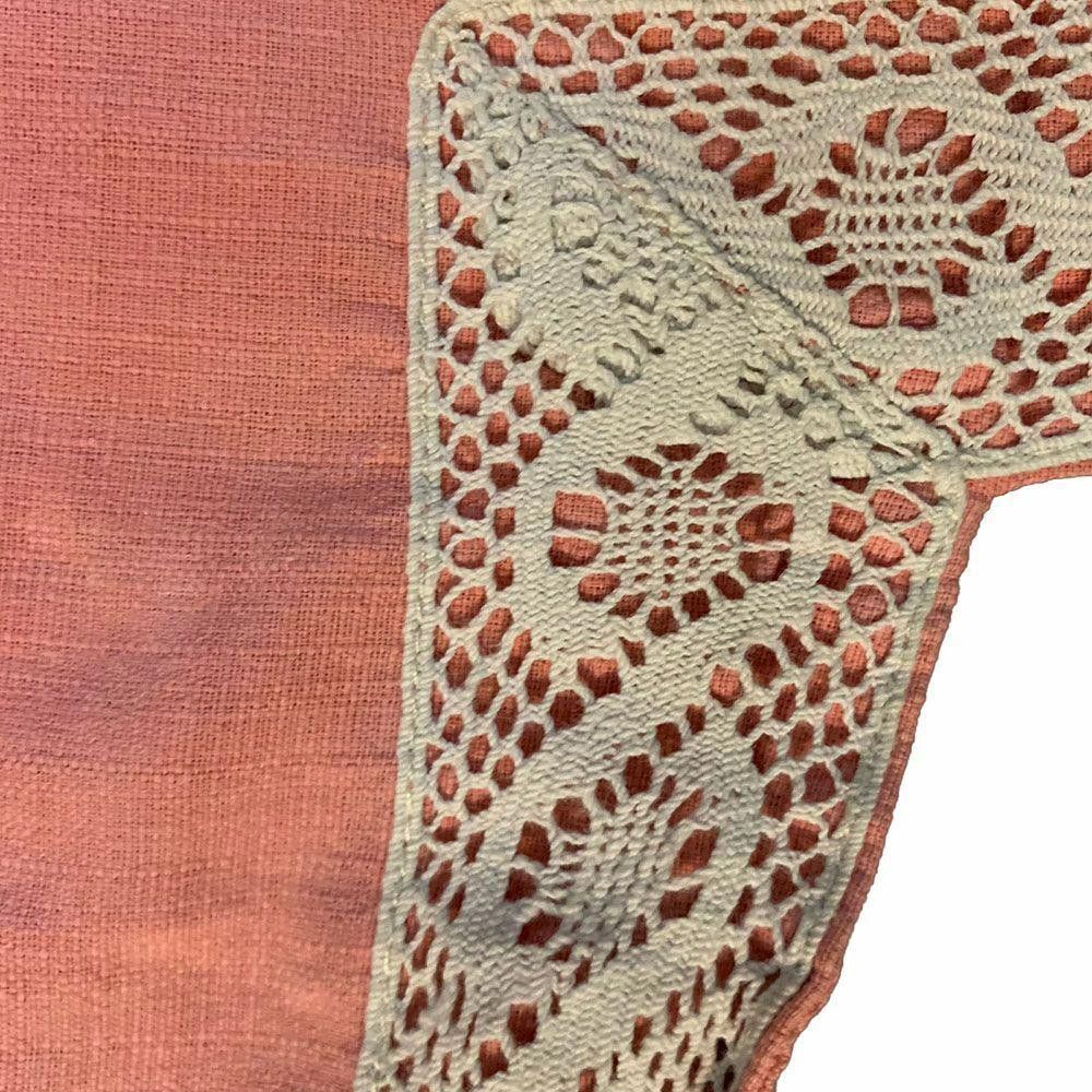 Designer Used Pink Hand Made Blouse L Size L / US 10 / IT 46 - 4 Thumbnail