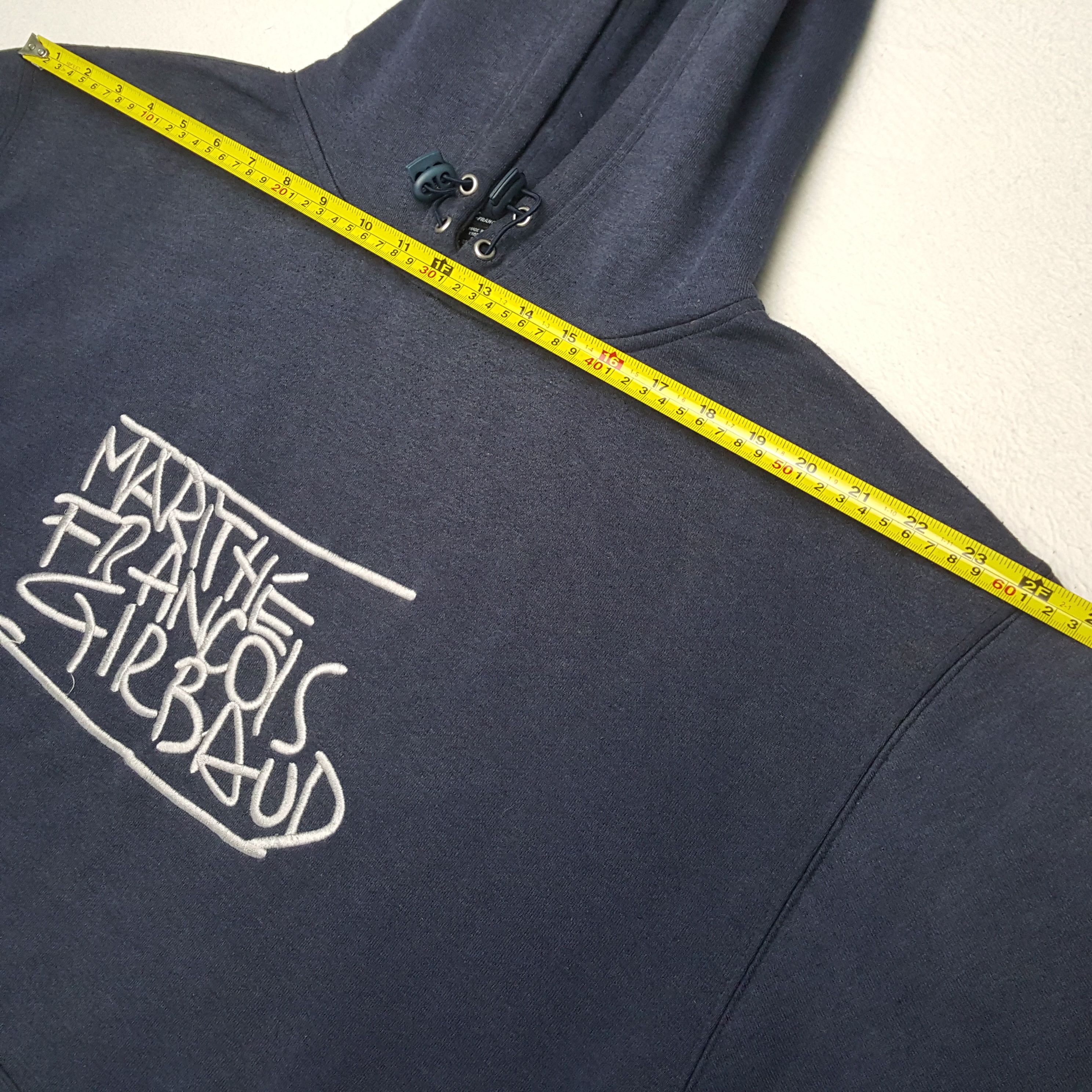 Marithe + Francois Girbaud Marithe Francois Girbaud Center Design Hoodie RR17 Size US XXL / EU 58 / 5 - 4 Thumbnail