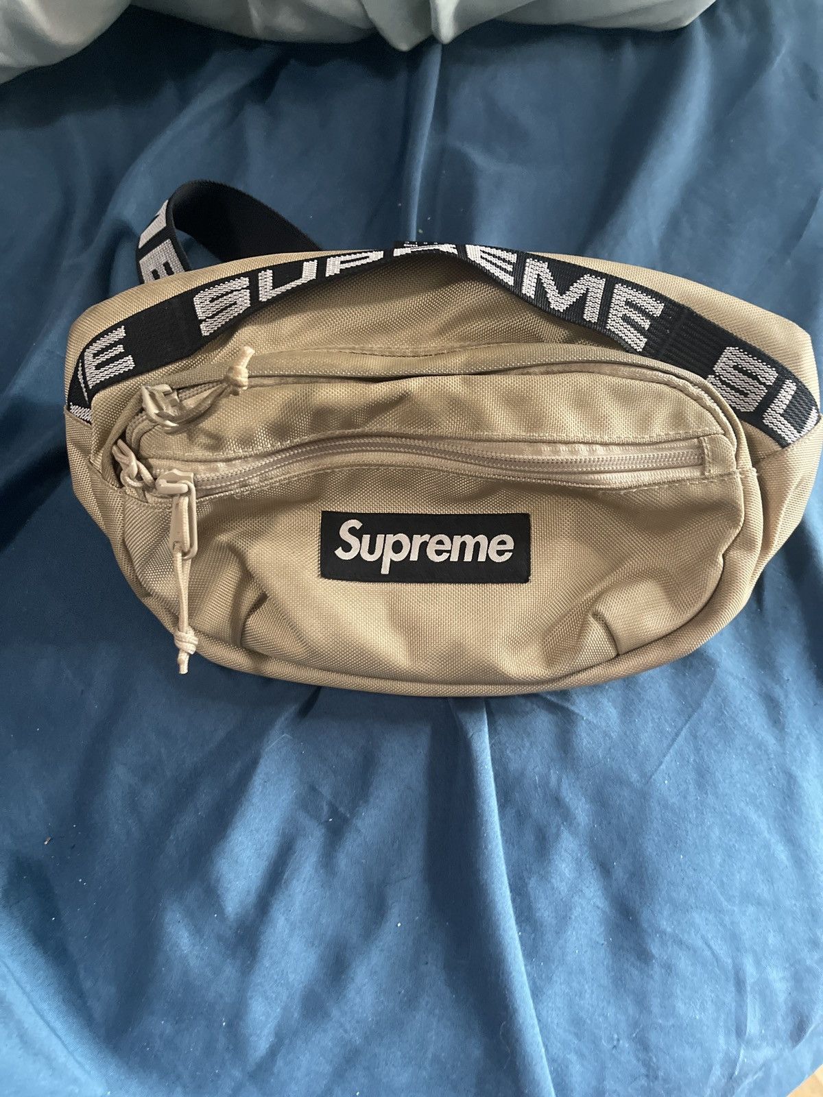 バッグ Supreme waist bag ss18 tan SUPREME SS18 Waist Bag Tan – The Hype Room Official Store