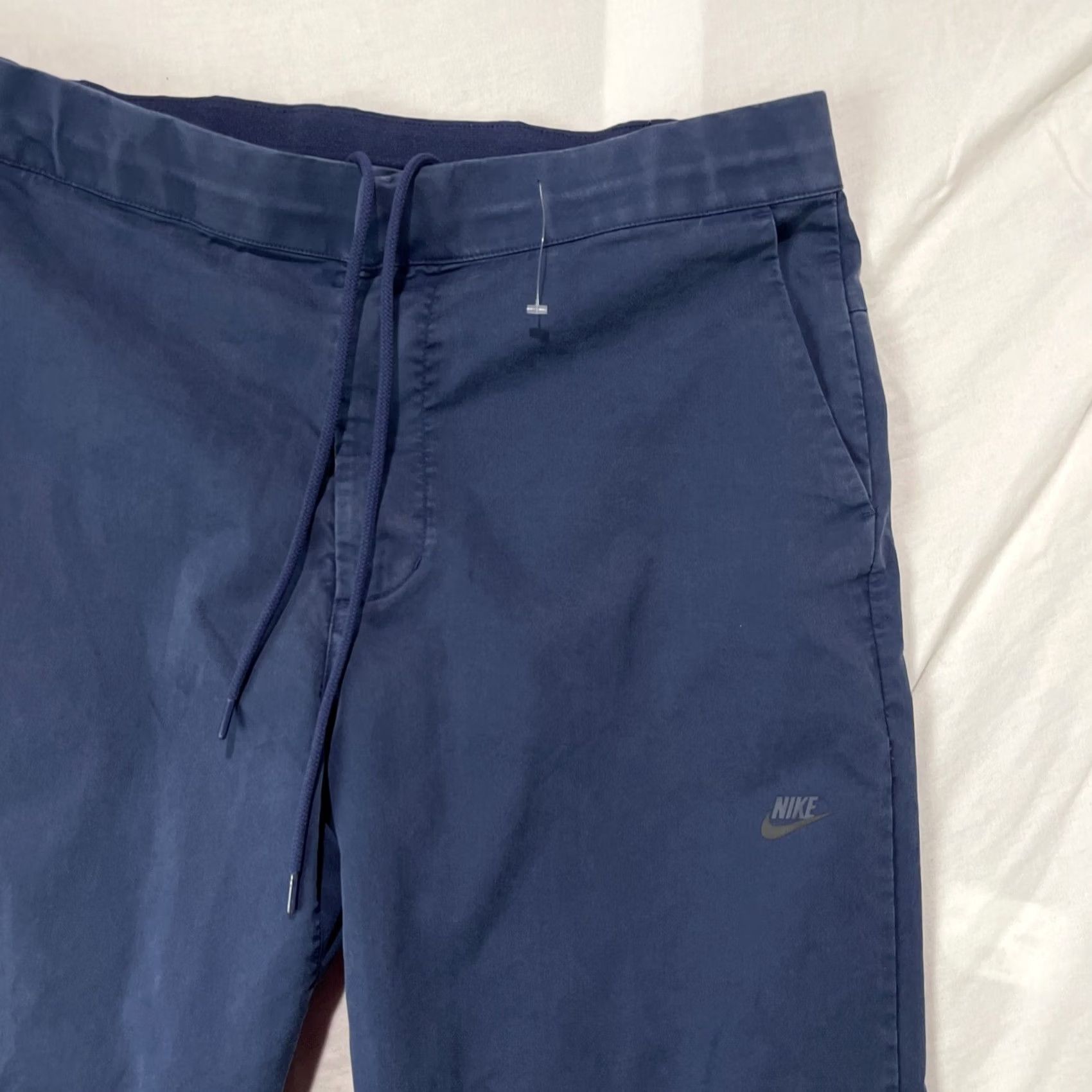 Nike Nike Pants Mens 34 Sportswear Cropped Navy Chino Essentials DD7032-410 Size US 34 / EU 50 - 2 Thumbnail