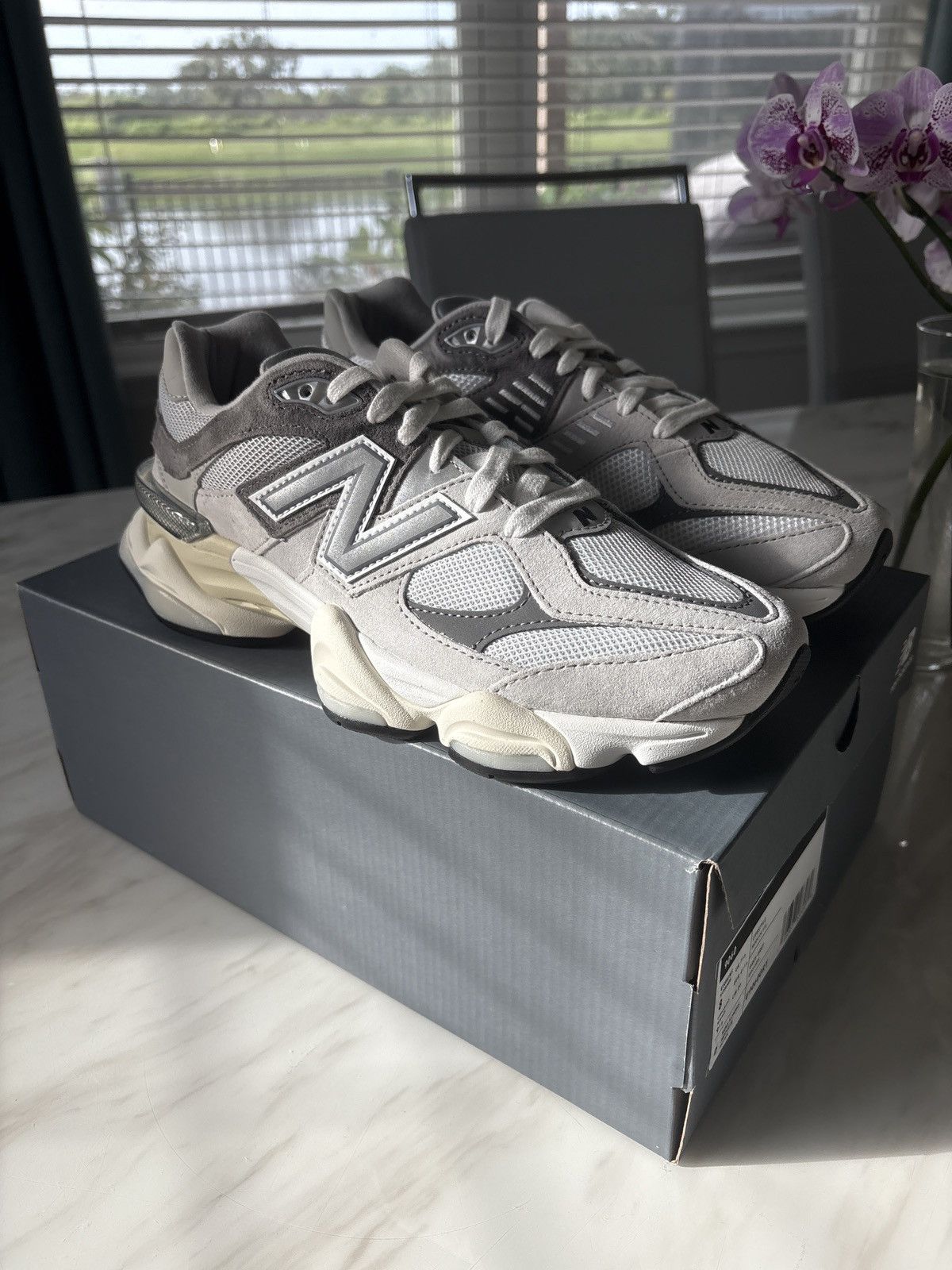 New Balance New Balance 9060 Rain Cloud Size US 8 / EU 41 - 1 Thumbnail
