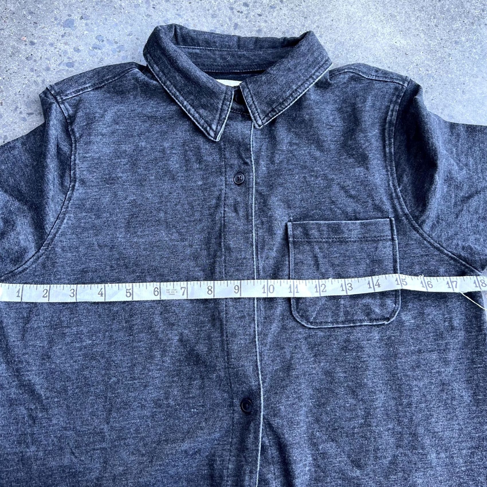 Vintage C&C California Shirt Womens Small Gray Button Front Long Sleeve Knit Size S / US 4 / IT 40 - 6 Thumbnail