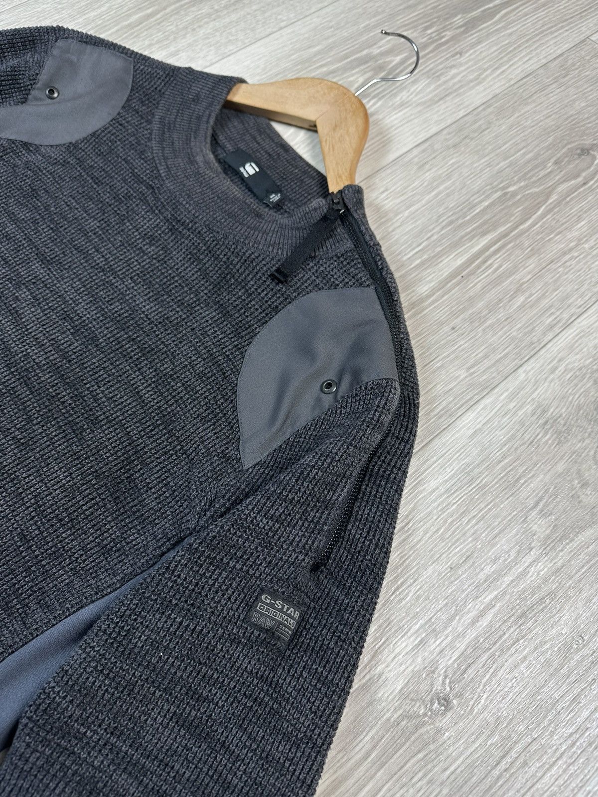 G-Star Y2K Raw G Star Knit 1/4 Zip Sweater Size US M / EU 48-50 / 2 - 4 Thumbnail
