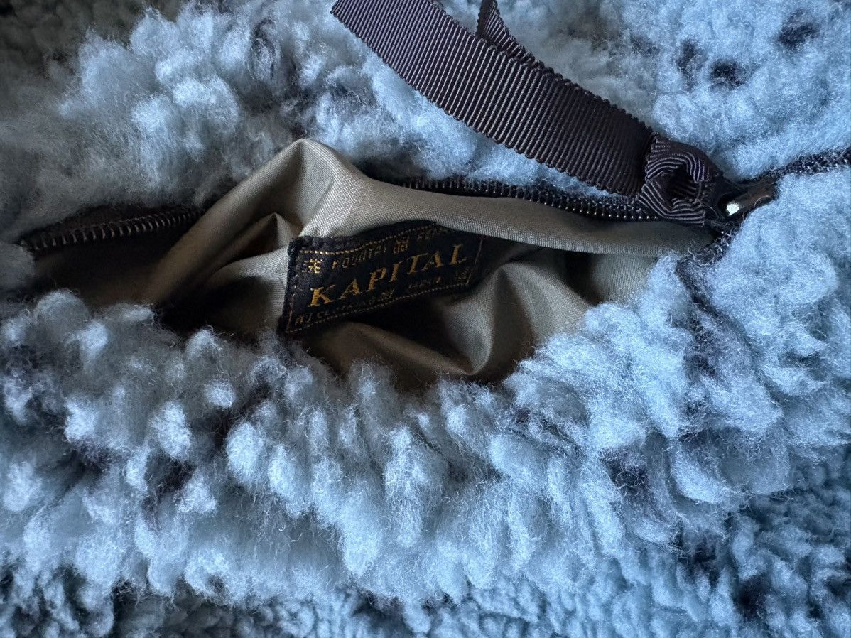 Kapital × Kapital Kountry Kapital Boa Fleece Jacket light Blue Size US L / EU 52-54 / 3 - 11 Thumbnail