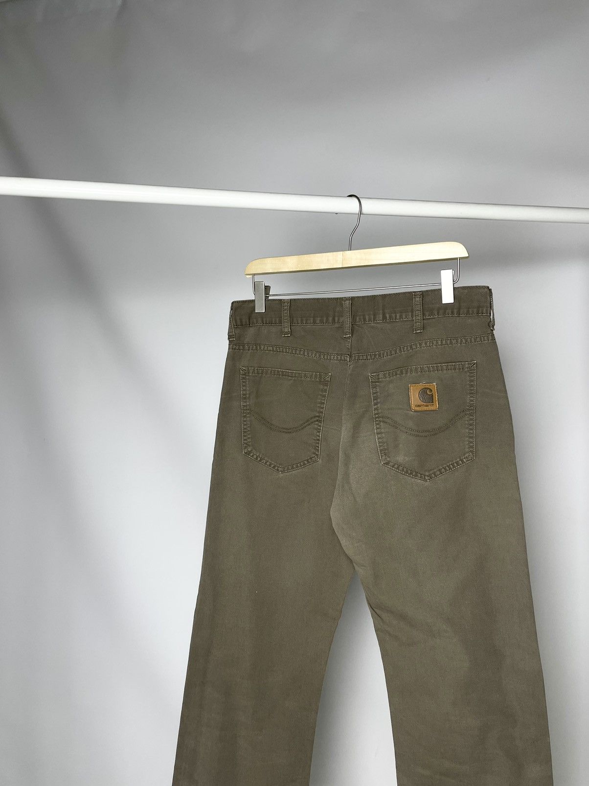 Carhartt Carhartt 👁️ Vintage Workwear Brown Texas Pants Size US 31 - 1 Thumbnail