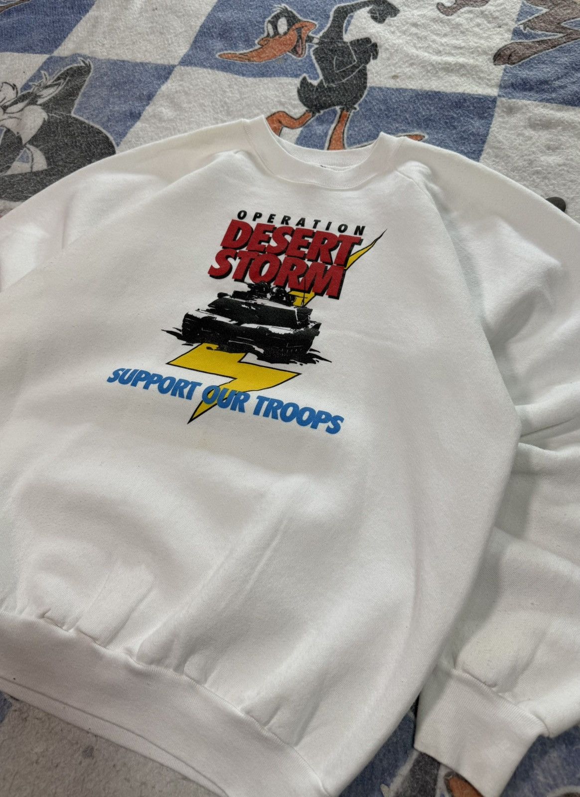 Vintage Vintage desert storm crewneck sweatshirt Size US XL / EU 56 / 4 - 2 Thumbnail