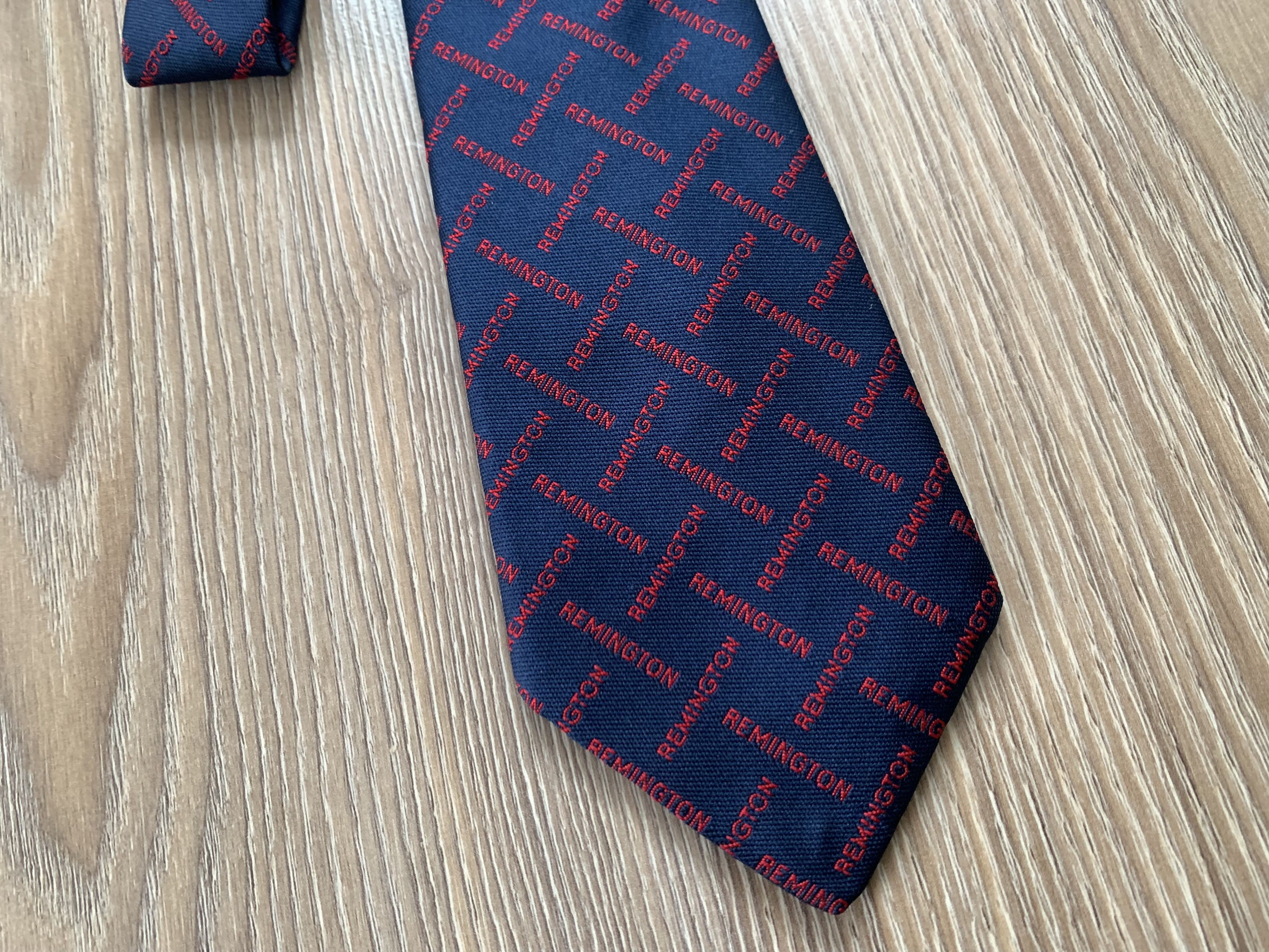 Other Remington Monogram Printed Silk Tie Size ONE SIZE - 3 Thumbnail