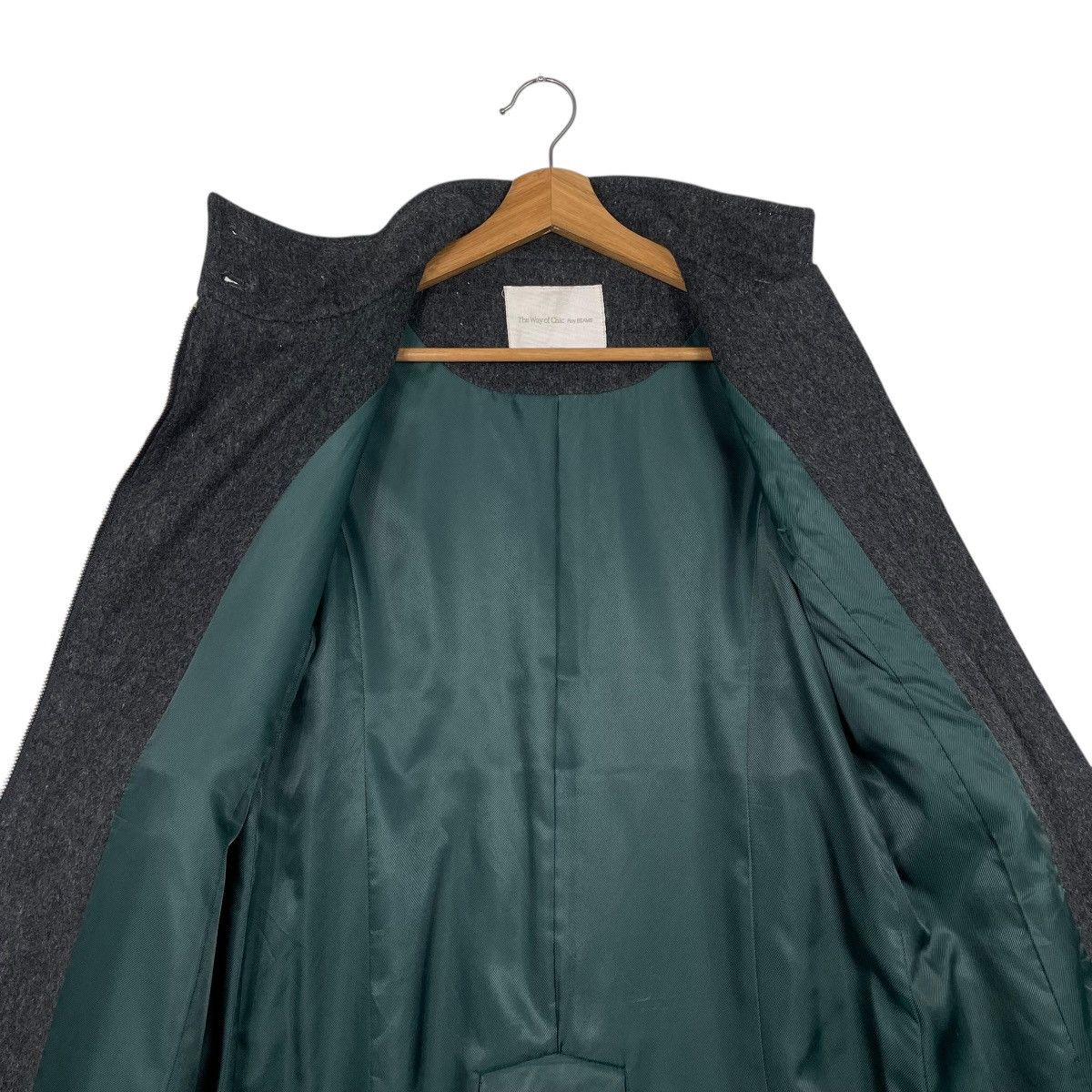 Beams Japan Ray Beams Women Black Zipper Coat Size S / US 4 / IT 40 - 13 Thumbnail