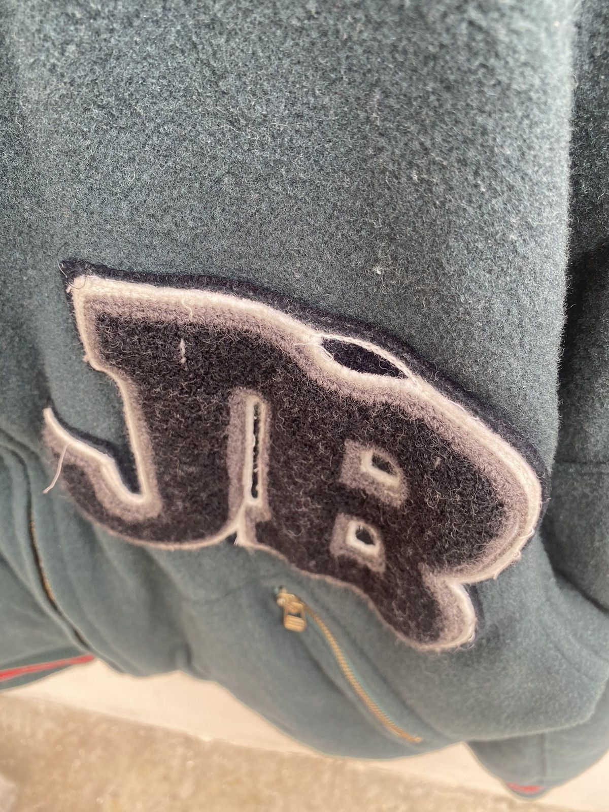 BUFFALO BOBS 1980s Just Bigi - Wol Boxy Varsity Jacket Size US M / EU 48-50 / 2 - 14 Thumbnail