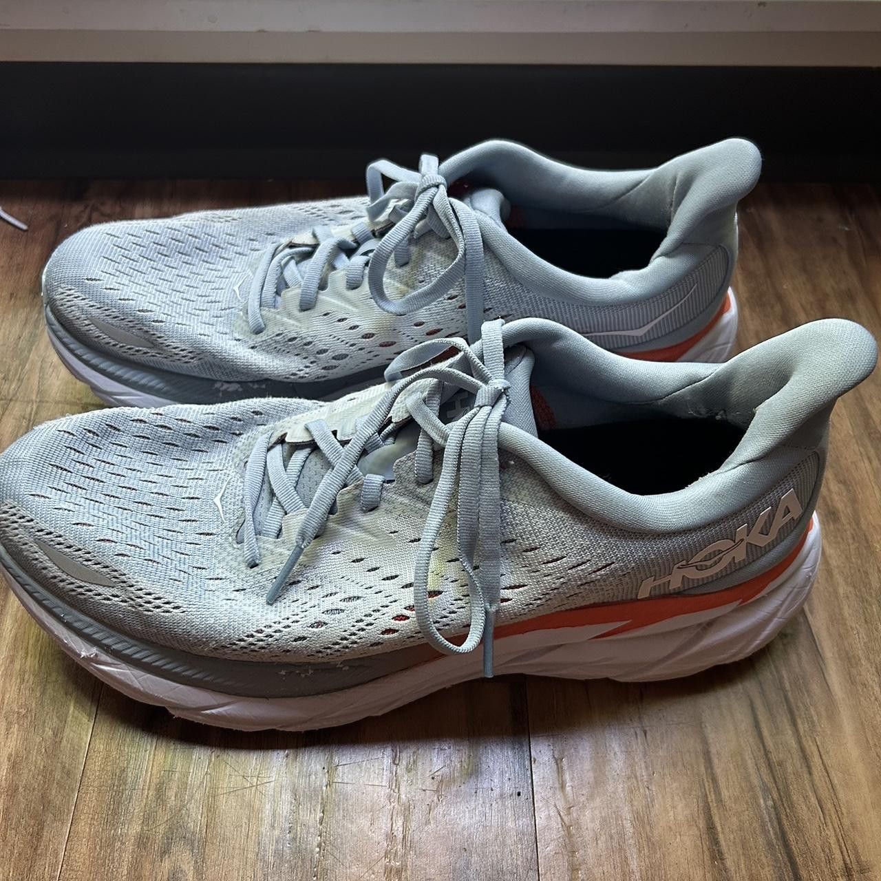 Hoka Hoka Clifton 8 Women's Size 10 Gray Athletic Shoes Size US 10 / IT 40 - 2 Thumbnail
