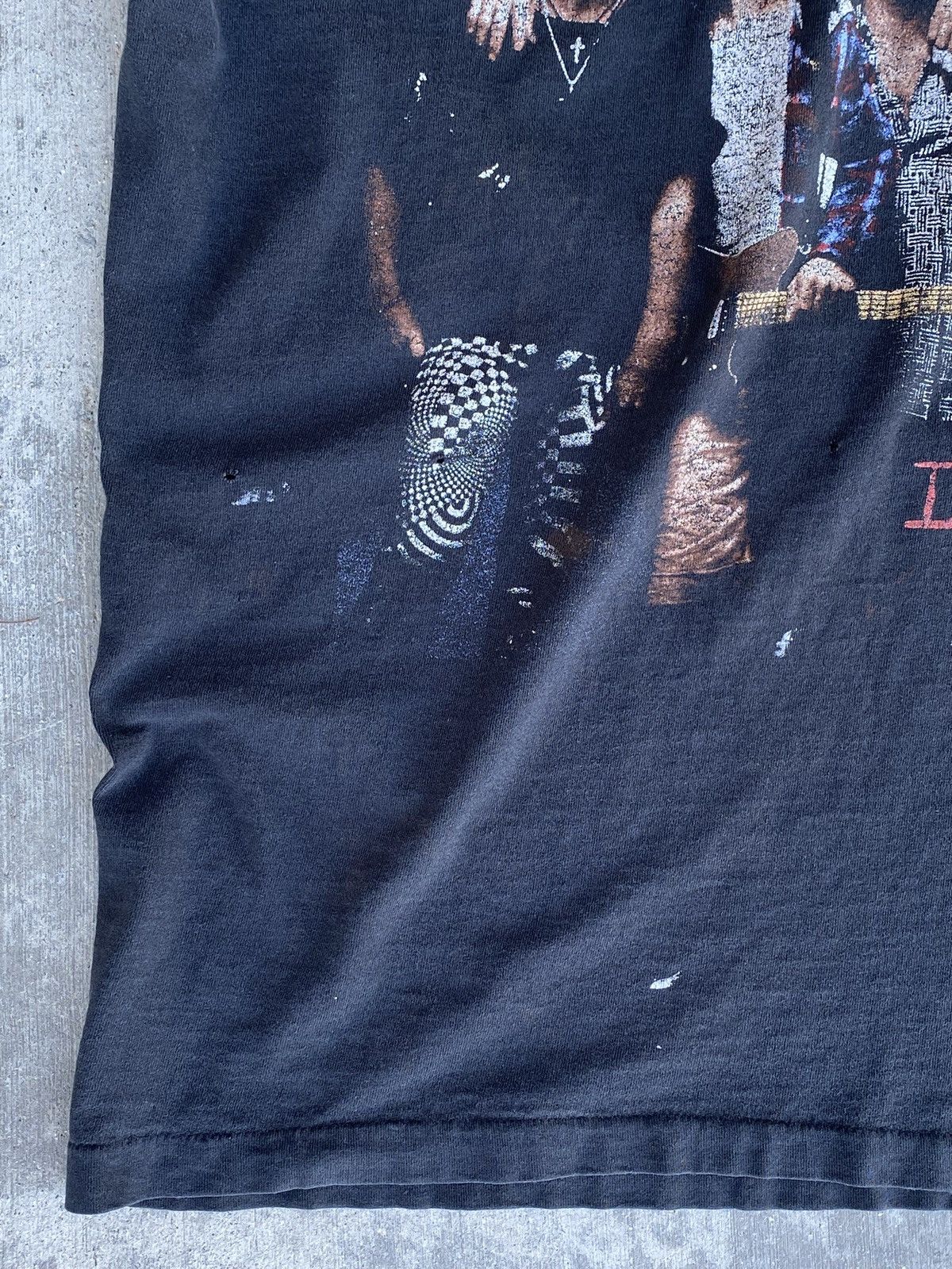 Fruit Of The Loom Van Halen Live Vintage 93 World Tour Hagar Distressed Tee XL Size US XL / EU 56 / 4 - 3 Thumbnail