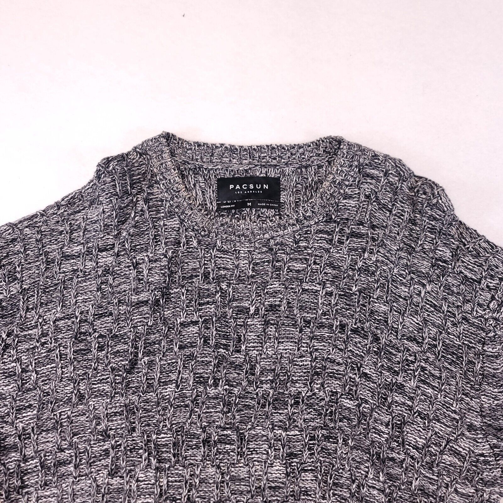 Pacsun PacSun Casual Cotton Sweater Womens Size Medium Black White Size M / US 6-8 / IT 42-44 - 1 Thumbnail