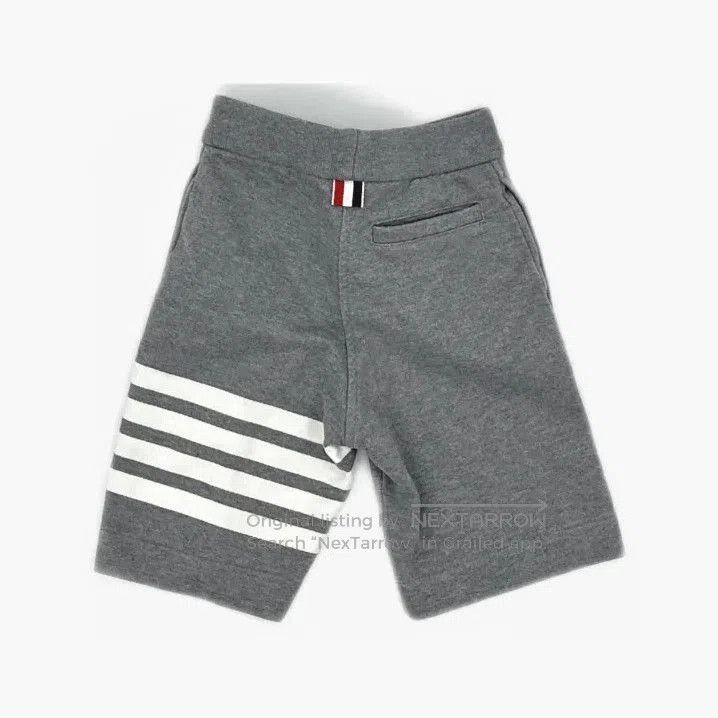 Thom Browne Thom Browne Gray Striped Athletic Sweatpants. Size US 30 / EU 46 - 3 Thumbnail