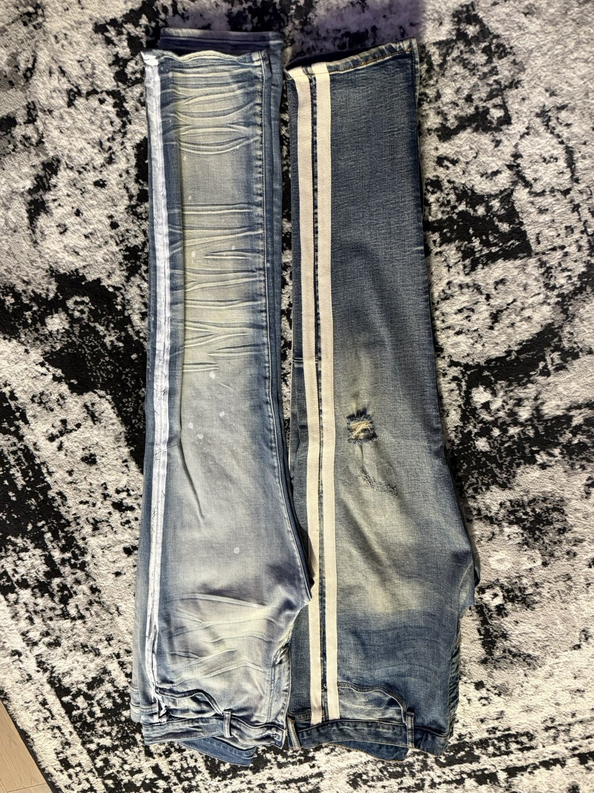 MNML Denim stripe jeans Size US 40 / EU 56 - 2 Thumbnail