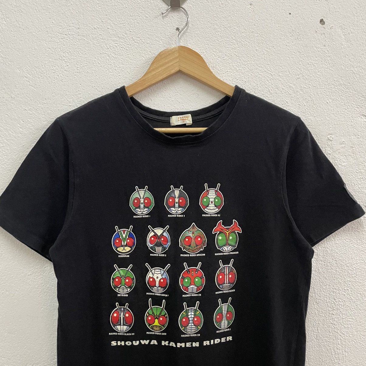 Japanese Brand 🔥🇯🇵Vintage Bandai Kamen Rider Shouwa Edition Promo Tee Size US S / EU 44-46 / 1 - 4 Thumbnail