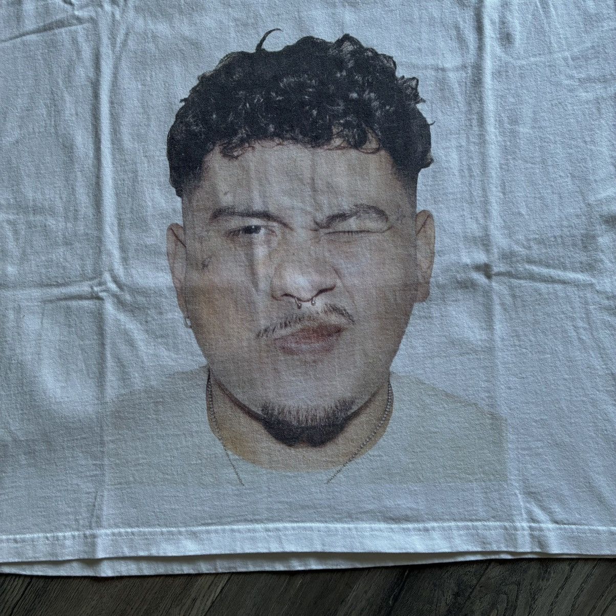 Other DROPOUT 4 Front Back Face Print White T-Shirt Size US XL / EU 56 / 4 - 2 Thumbnail