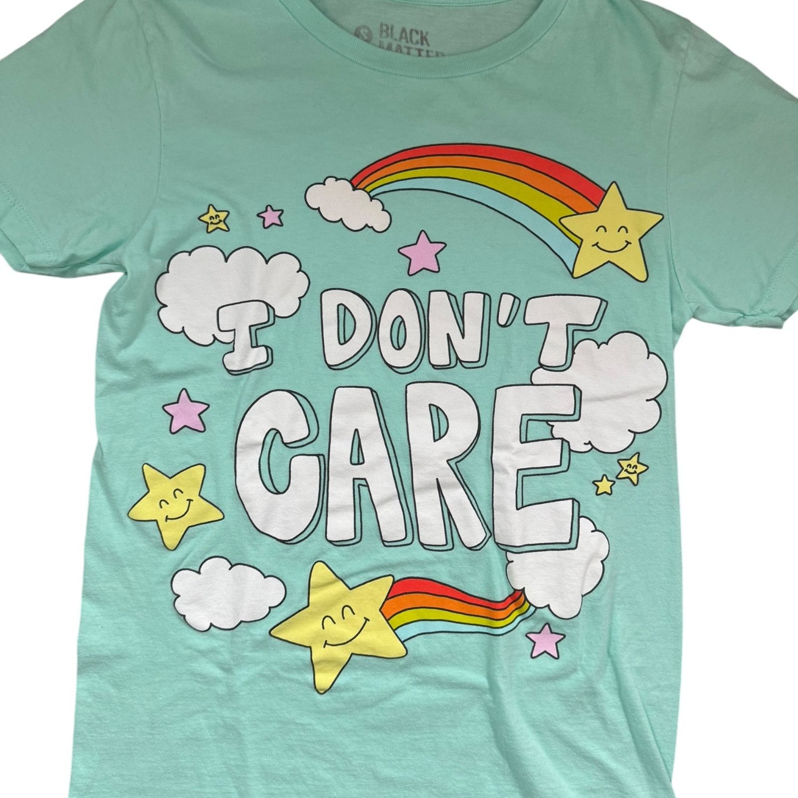 Other Black Matter T Shirt I Don't Care Rainbows and Smiles Small Size US S / EU 44-46 / 1 - 1 Thumbnail