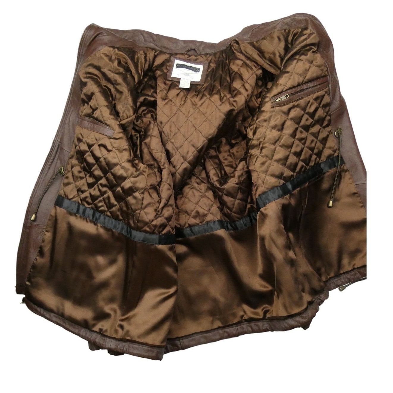 Orvis NEW Orvis 100% leather barn coat, size: 22/24 Size 3XL / US 20-22 - 2 Thumbnail