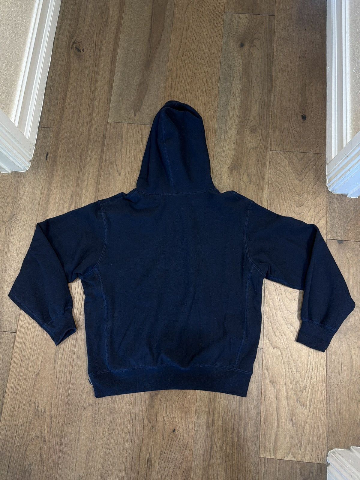 Supreme Supreme Collegiate Hooded Sweatshirt 'Navy' Size US S / EU 44-46 / 1 - 3 Thumbnail