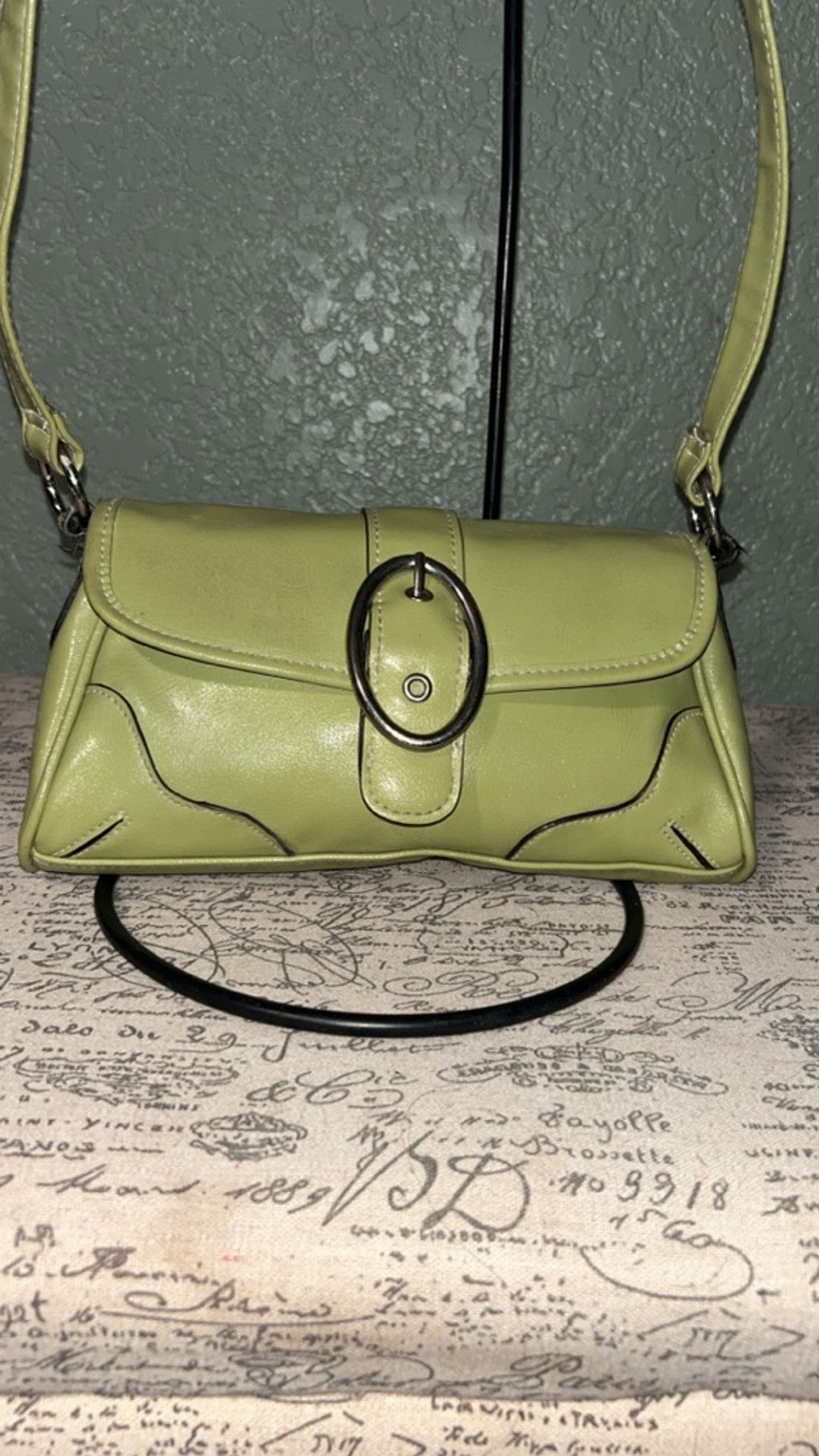 The Unbranded Brand Y2K Shoulder Bag One Size Green Size ONE SIZE - 1 Thumbnail