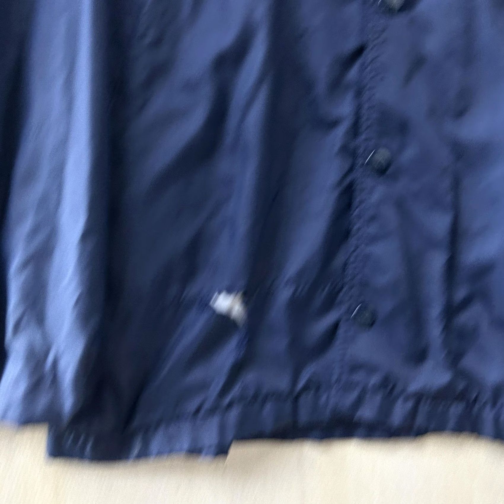 Vintage VINTAGE Win Wear Jacket Mens Medium Blue Nylon Snap Windbreaker Lined USA Made Size US M / EU 48-50 / 2 - 2 Thumbnail