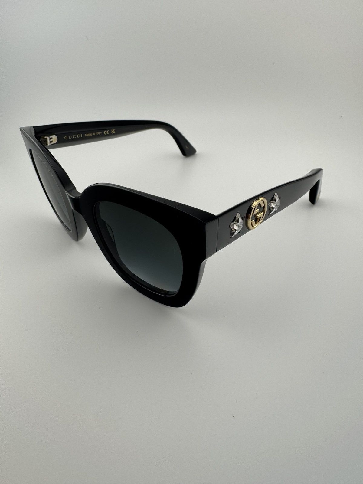 Gucci Gucci GG Double G Oversized Sunglasses GG0208S Women’s Size ONE SIZE - 4 Thumbnail
