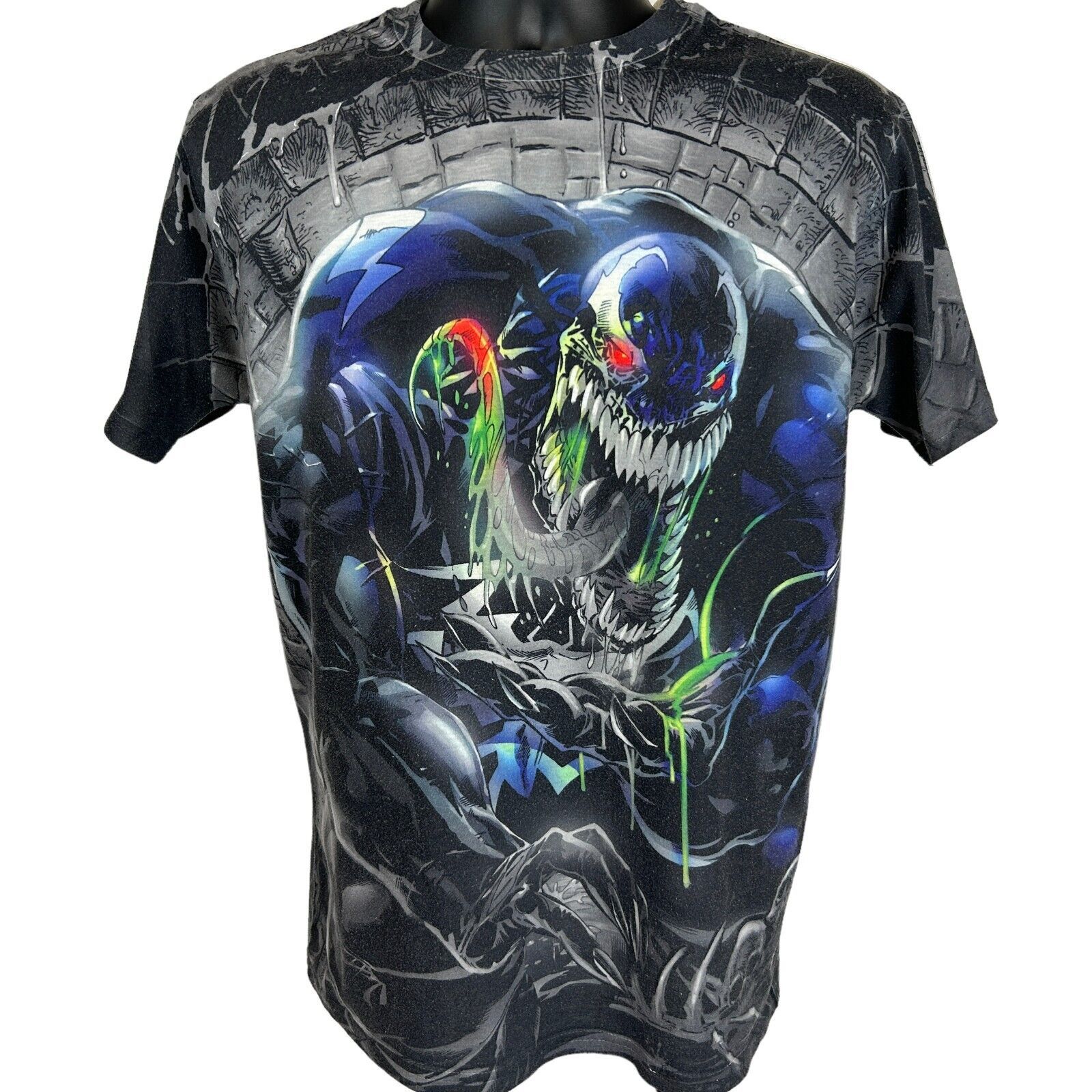 Marvel Comics Spider Man Venom All Over Print T Shirt Marvel Comics Medium Size US M / EU 48-50 / 2 - 2 Thumbnail