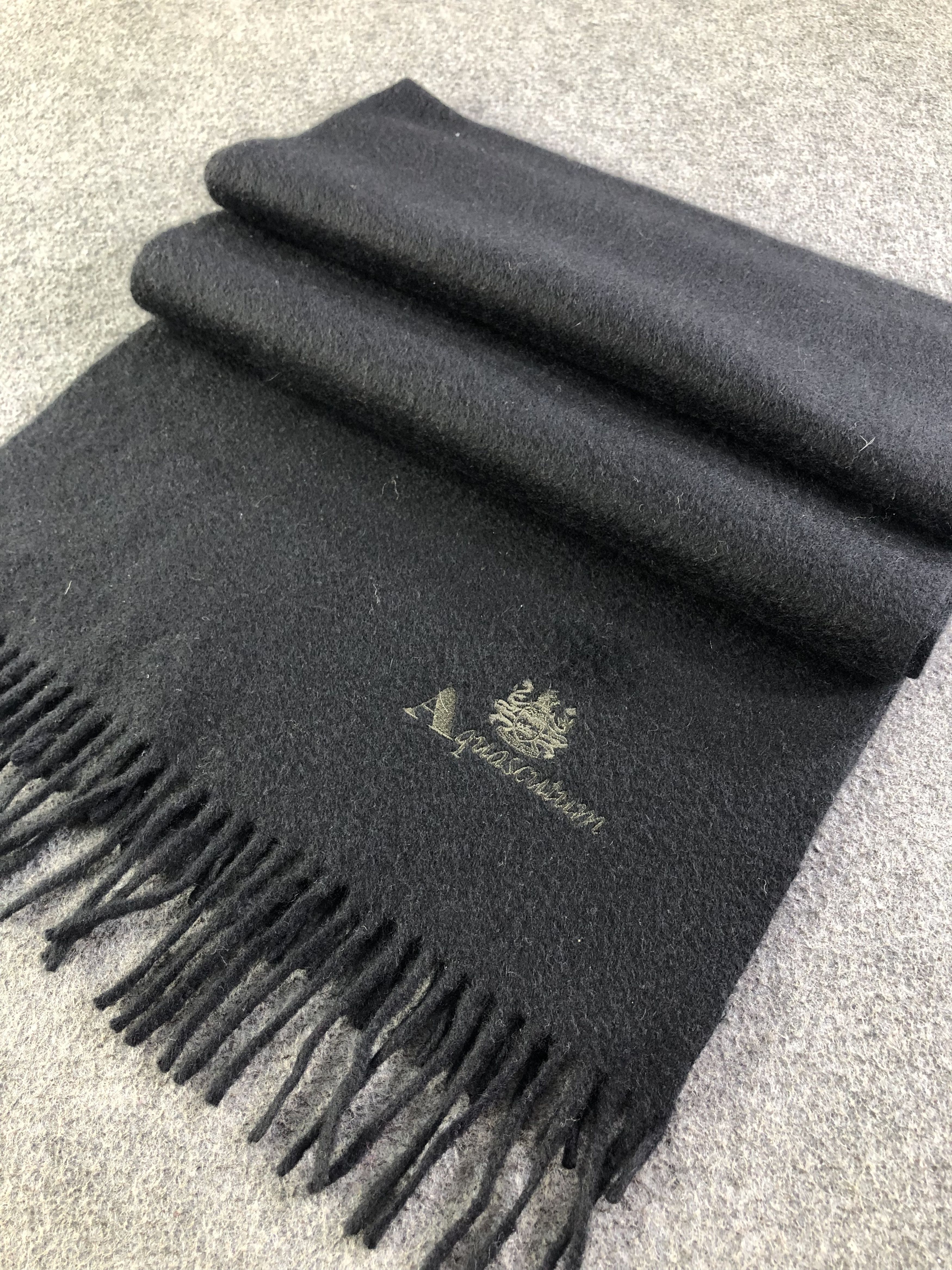 Aquascutum Aquasqutum Cashmere Scarf / Muffler / Neckwear SS1438 Size ONE SIZE - 3 Thumbnail