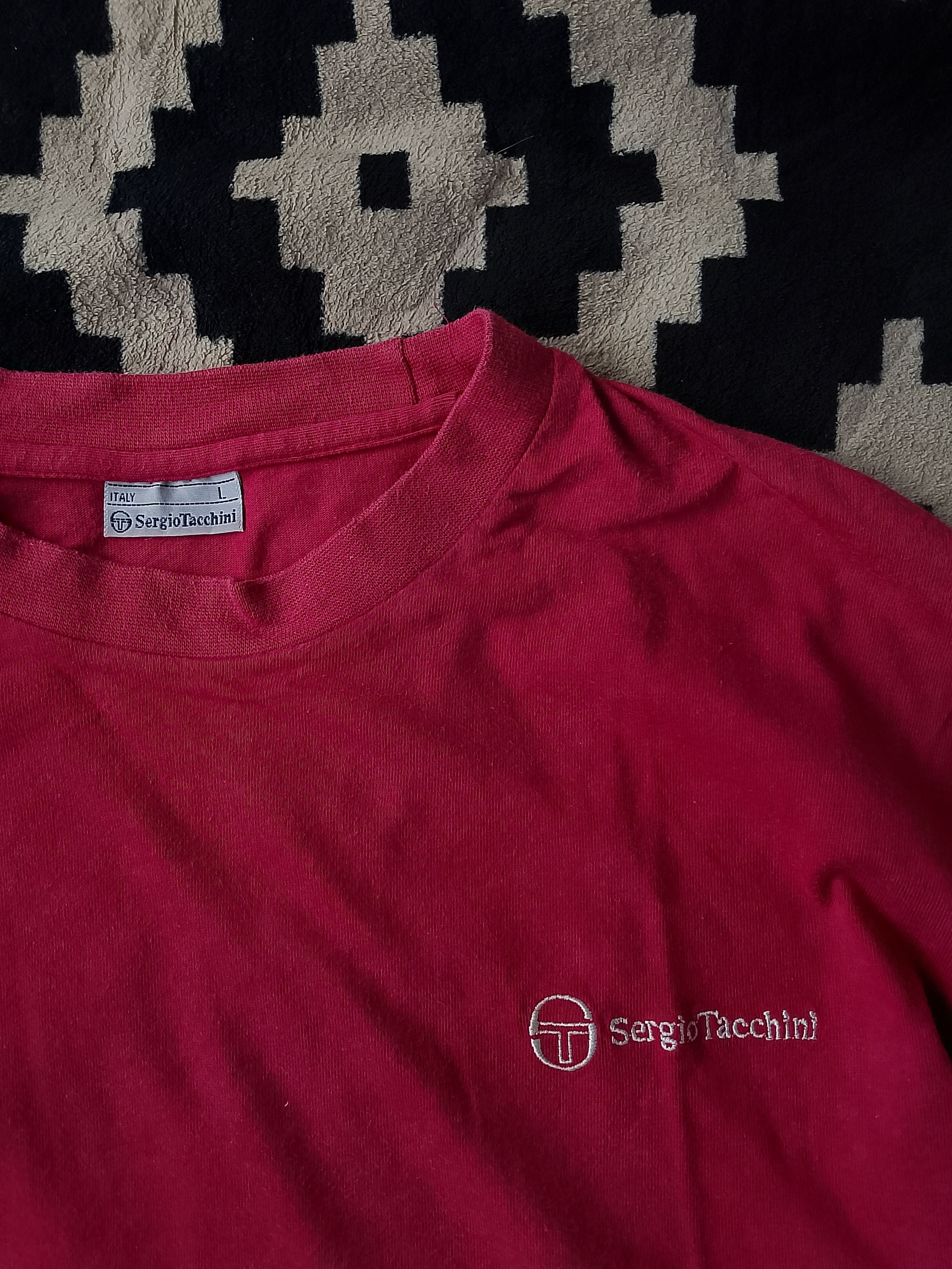 Sergio Tacchini Vintage Sergio Tacchini Classic Casual Clobber T-shirt Size US L / EU 52-54 / 3 - 4 Thumbnail
