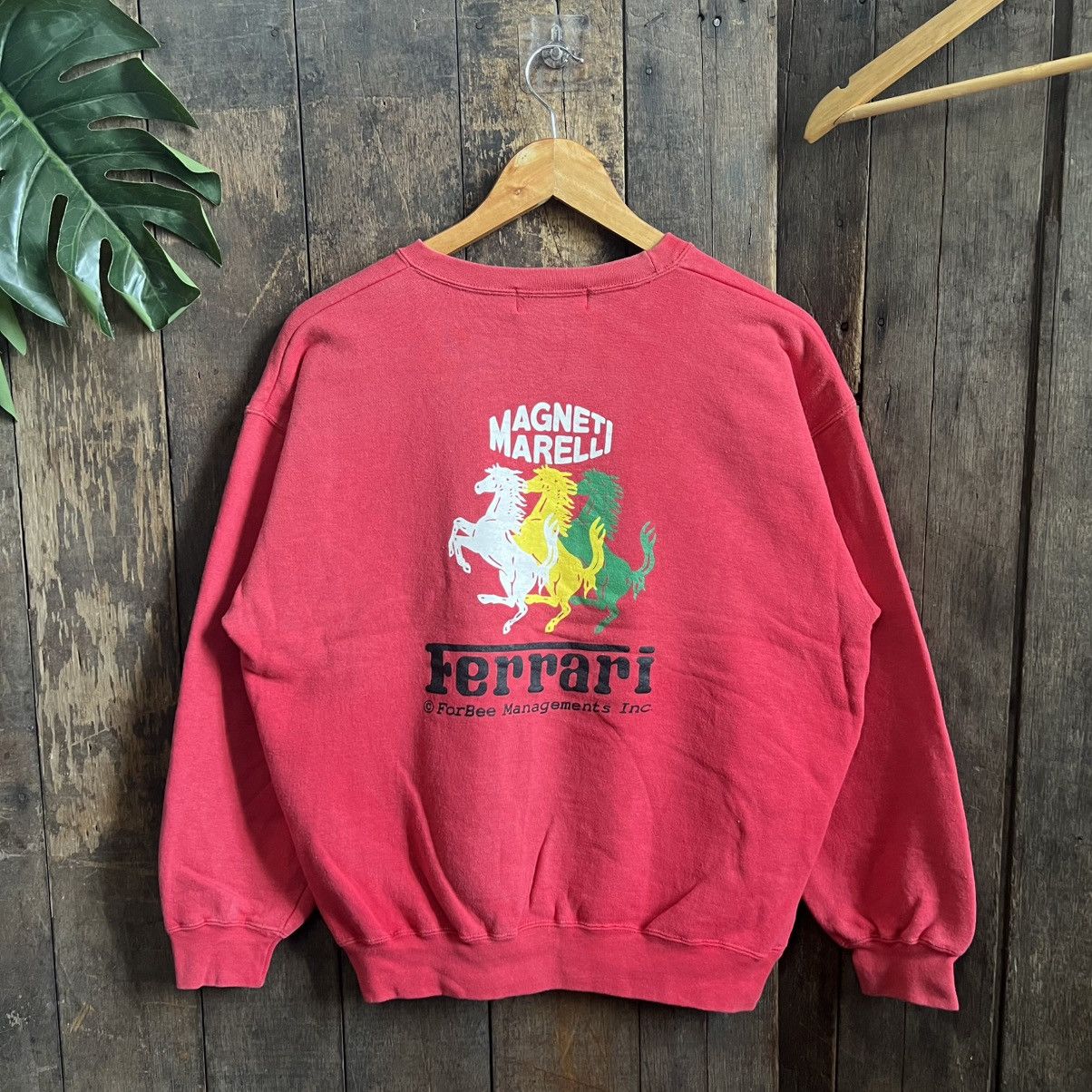 Ferrari × Vintage Vintage Ferrari Crewneck Sweatshirt Size US M / EU 48-50 / 2 - 1 Thumbnail