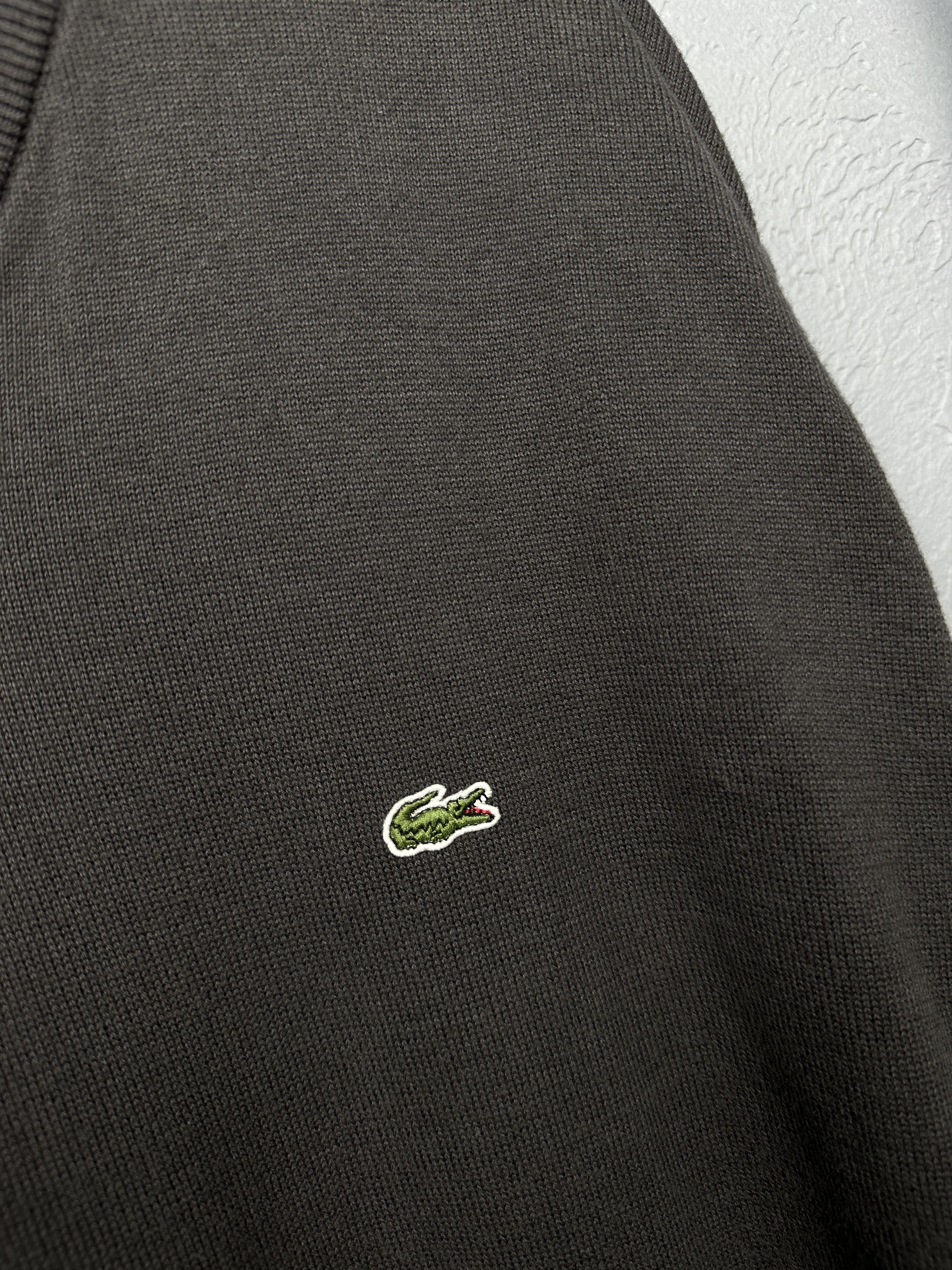 Lacoste × Vintage Lacoste Vintage Mens Vest Jumper Sweater Size US XXL / EU 58 / 5 - 4 Thumbnail