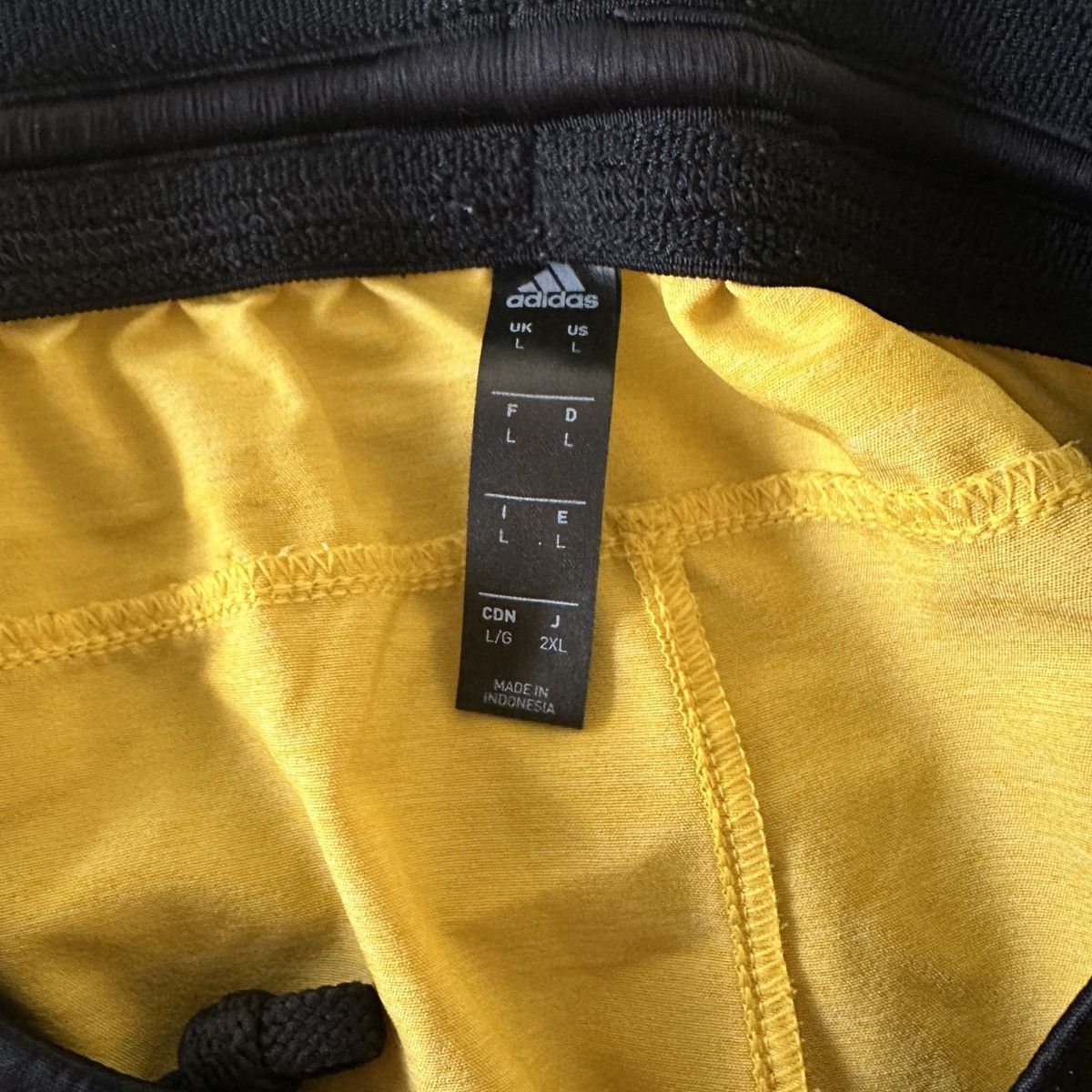 Adidas Adidas Men’s Aero Ready Training Shorts Size L Yellow/Black Size US 33 - 6 Thumbnail