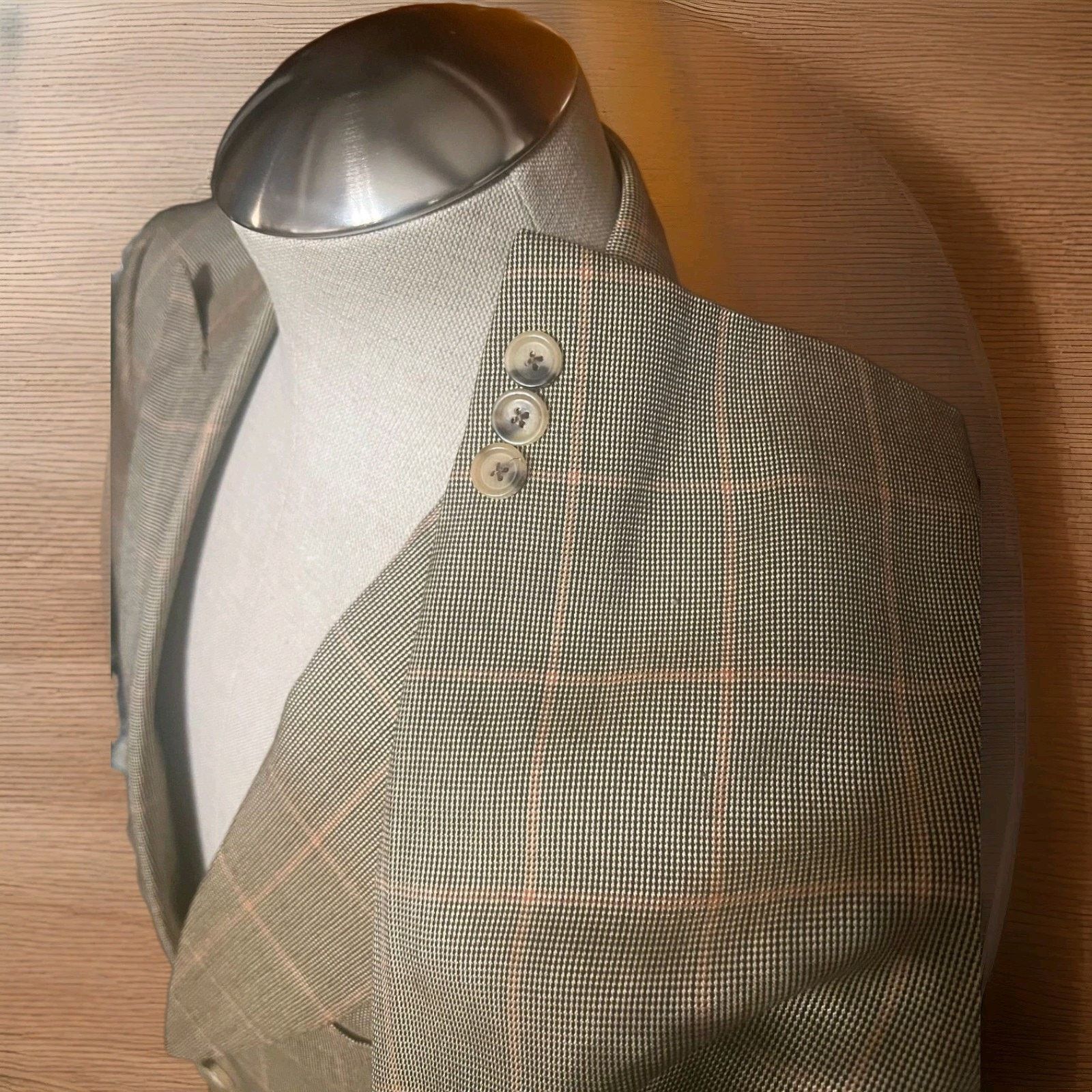 Pal Zileri Pal Zileri 3 Button 42L US/ 52L EU Blazer Jacket Size 42L - 2 Thumbnail