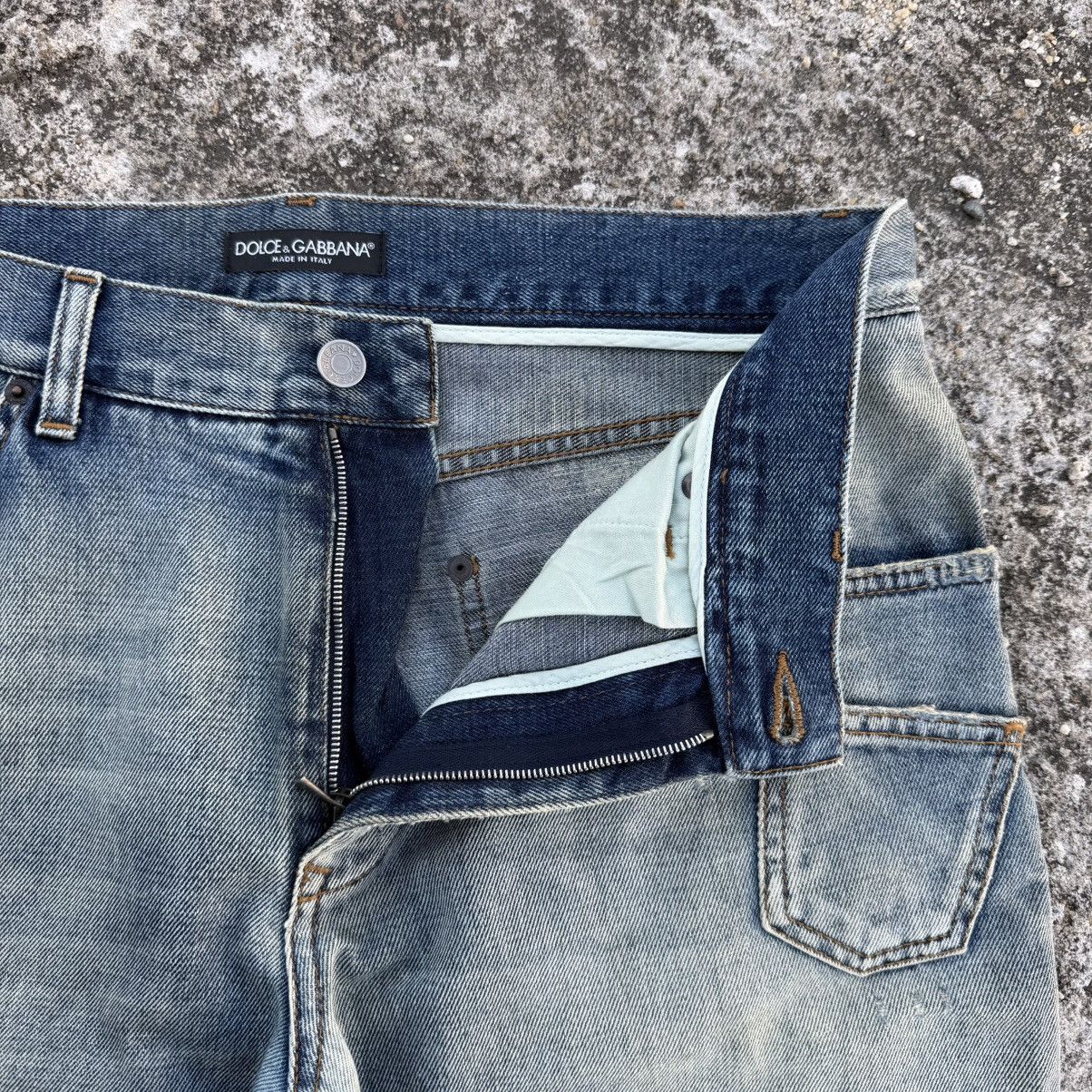 Dolce & Gabbana VINTAGE DOLCE & GABBANA FADED JEANS DENIM PANTS Size US 34 / EU 50 - 8 Thumbnail