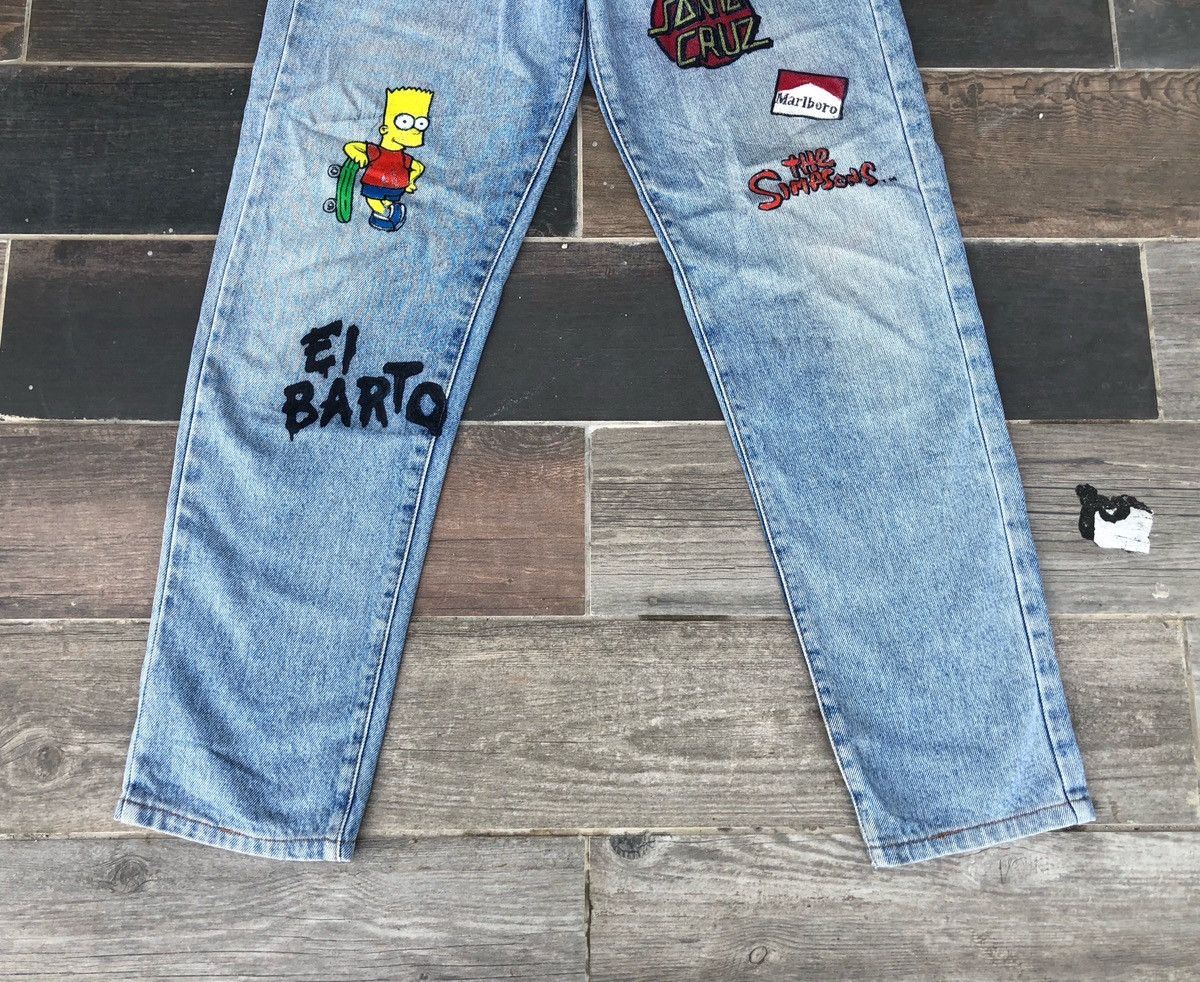 Avirex × If Six Was Nine × Japanese Brand 🔥Vintage Avirex x the simpson x santa cruz x marlboro Jeans🔥 Size US 30 / EU 46 - 4 Thumbnail