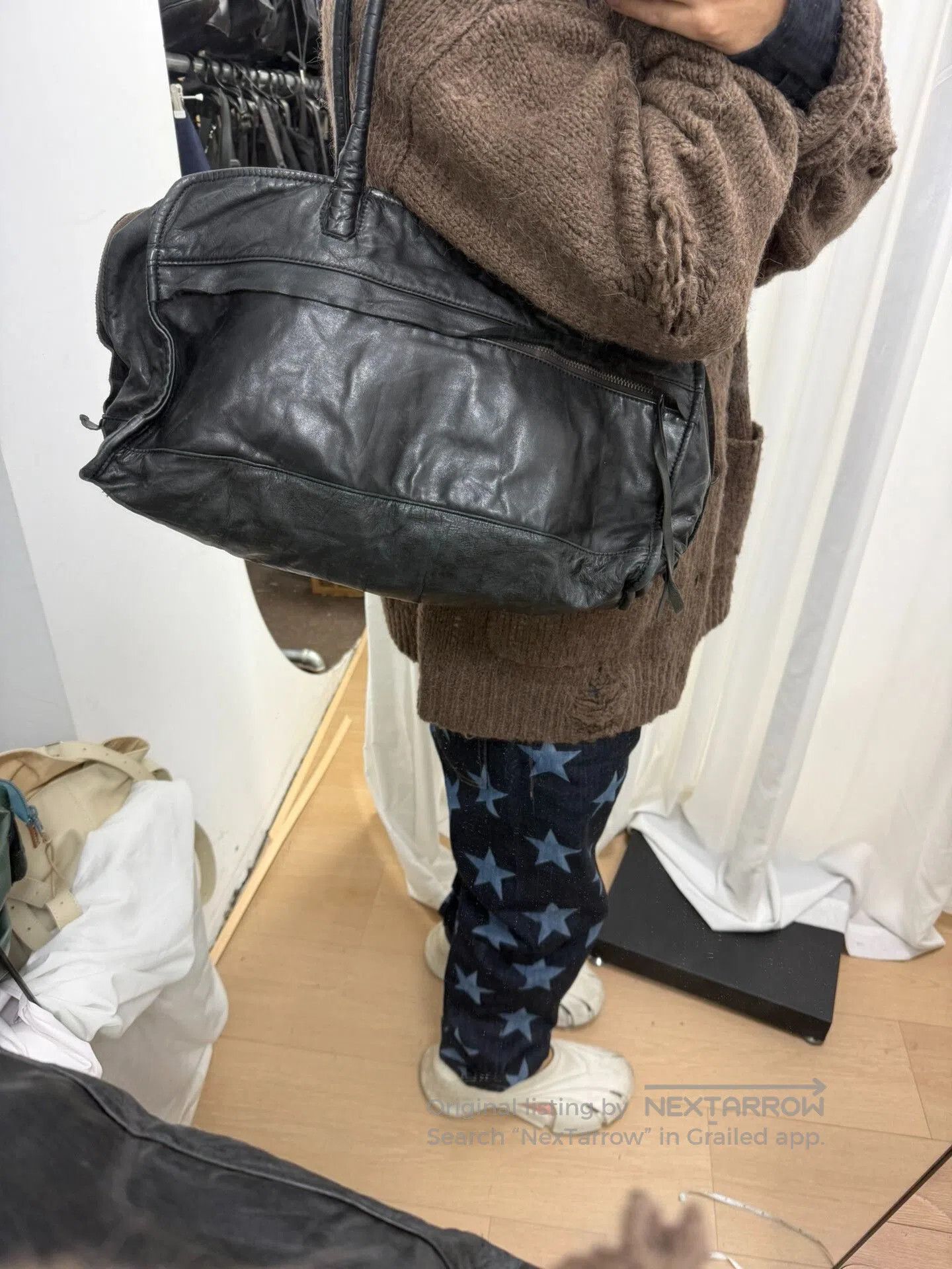 Yohji Yamamoto Yohji Yamamoto Leather Boston Bag. Size ONE SIZE - 8 Thumbnail