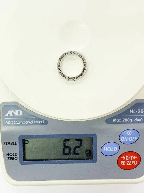 Chrome Hearts 6.5🔥 CHROME HEARTS 3MM LA FUCK YOU SPACER RING Size ONE SIZE - 2 Thumbnail