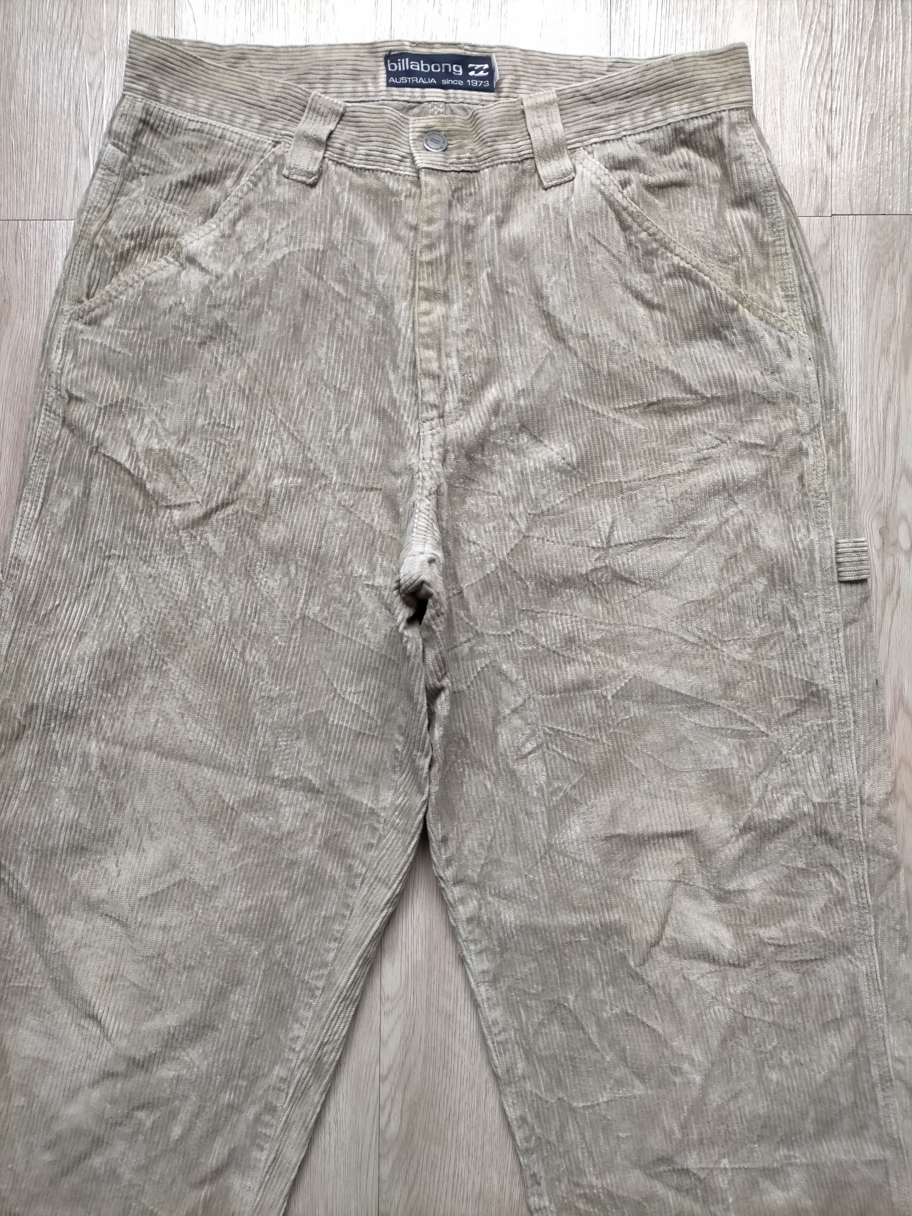 Billabong 90s Billabong Coudroy Carpenter Baggy Pants Size US 34 / EU 50 - 4 Thumbnail