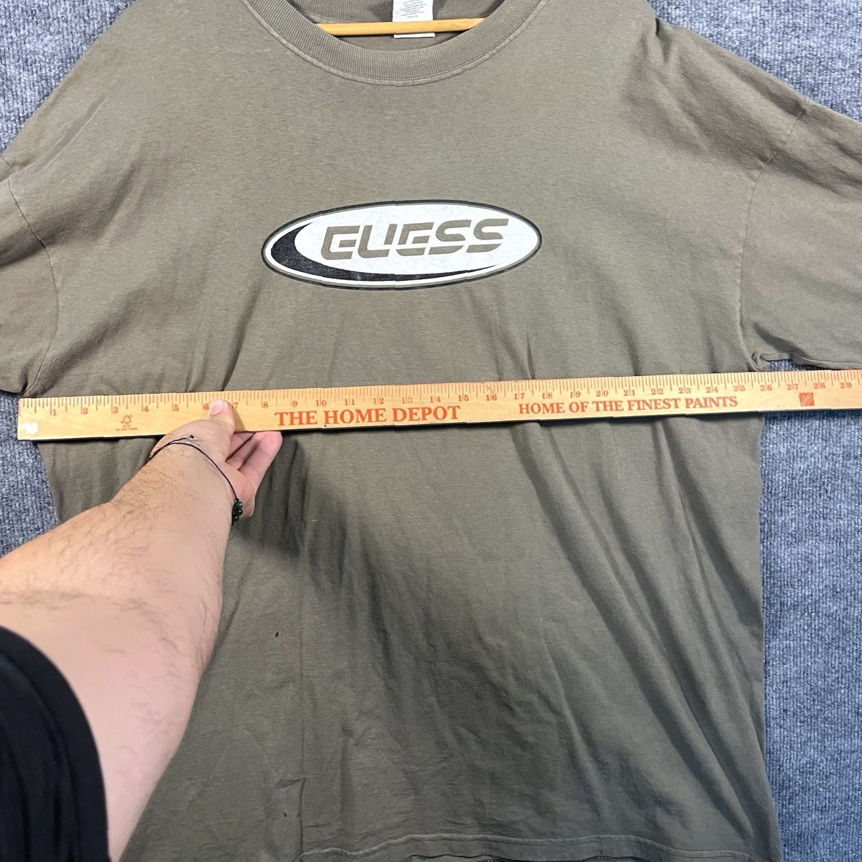 Guess VINTAGE Guess Jeans Logo Long Sleeve Crew Neck T-Shirt USA Mens XL Green 90s Logo Graphic Print Size US XL / EU 56 / 4 - 6 Thumbnail