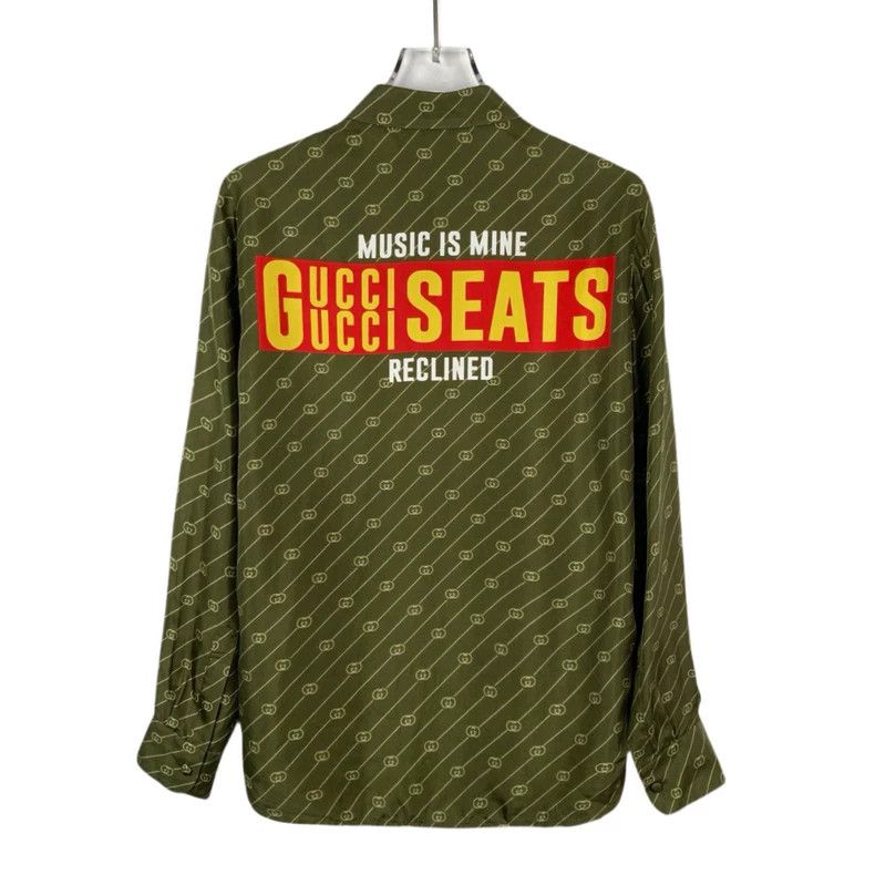 Gucci Gucci 100th Anniversary Limited Green Logo Double G Full Pr Size US XS / EU 42 / 0 - 2 Thumbnail