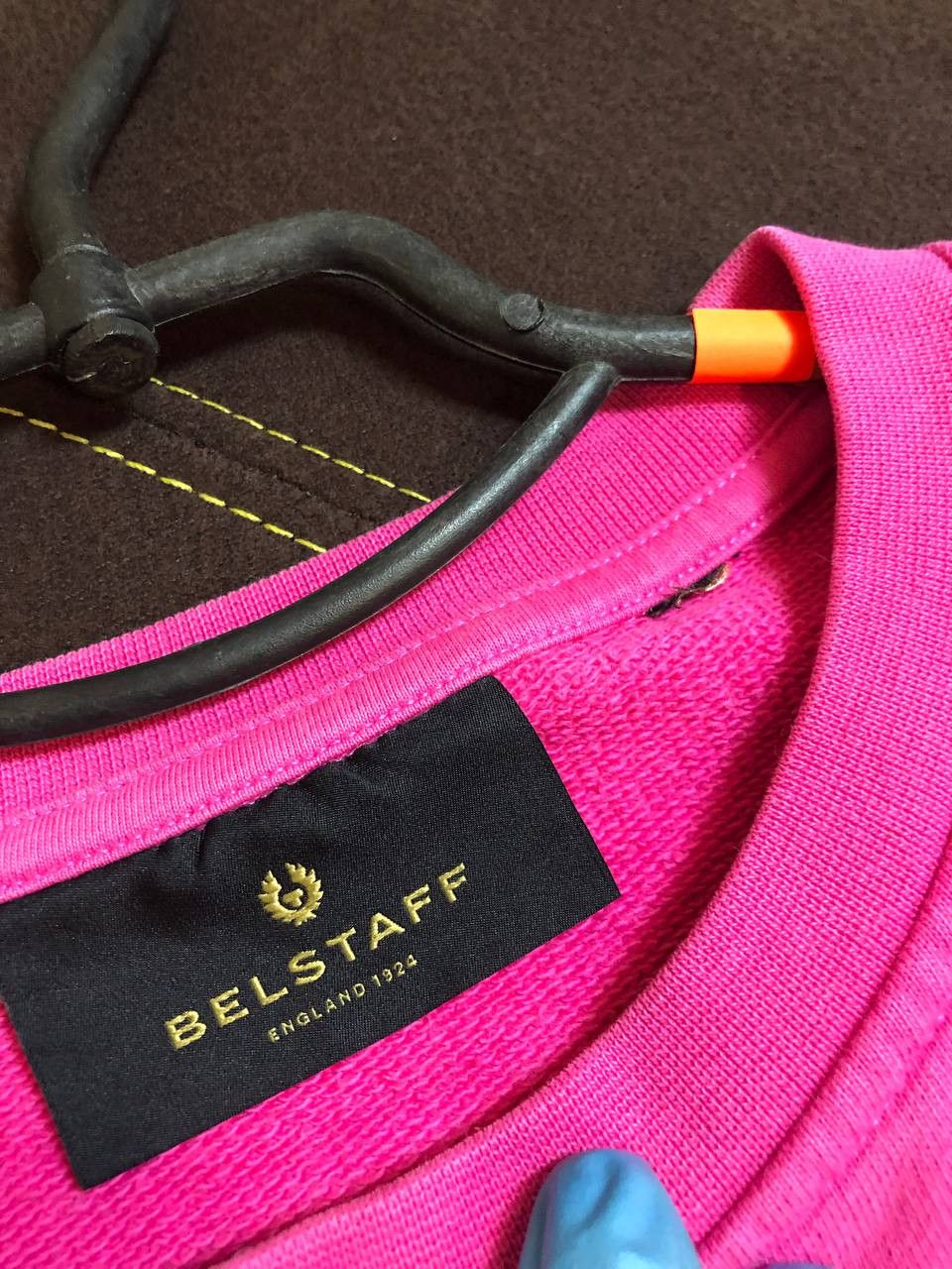 Belstaff Belstaff Designer Crew Neck Signature Sweatshirt 3d Logo Size XL / US 12-14 / IT 48-50 - 2 Thumbnail