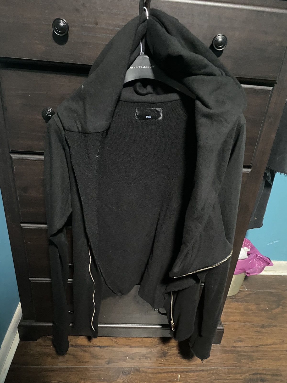 Japanese Brand Tasso Asymmetrical zip hoodie Size US S / EU 44-46 / 1 - 3 Thumbnail